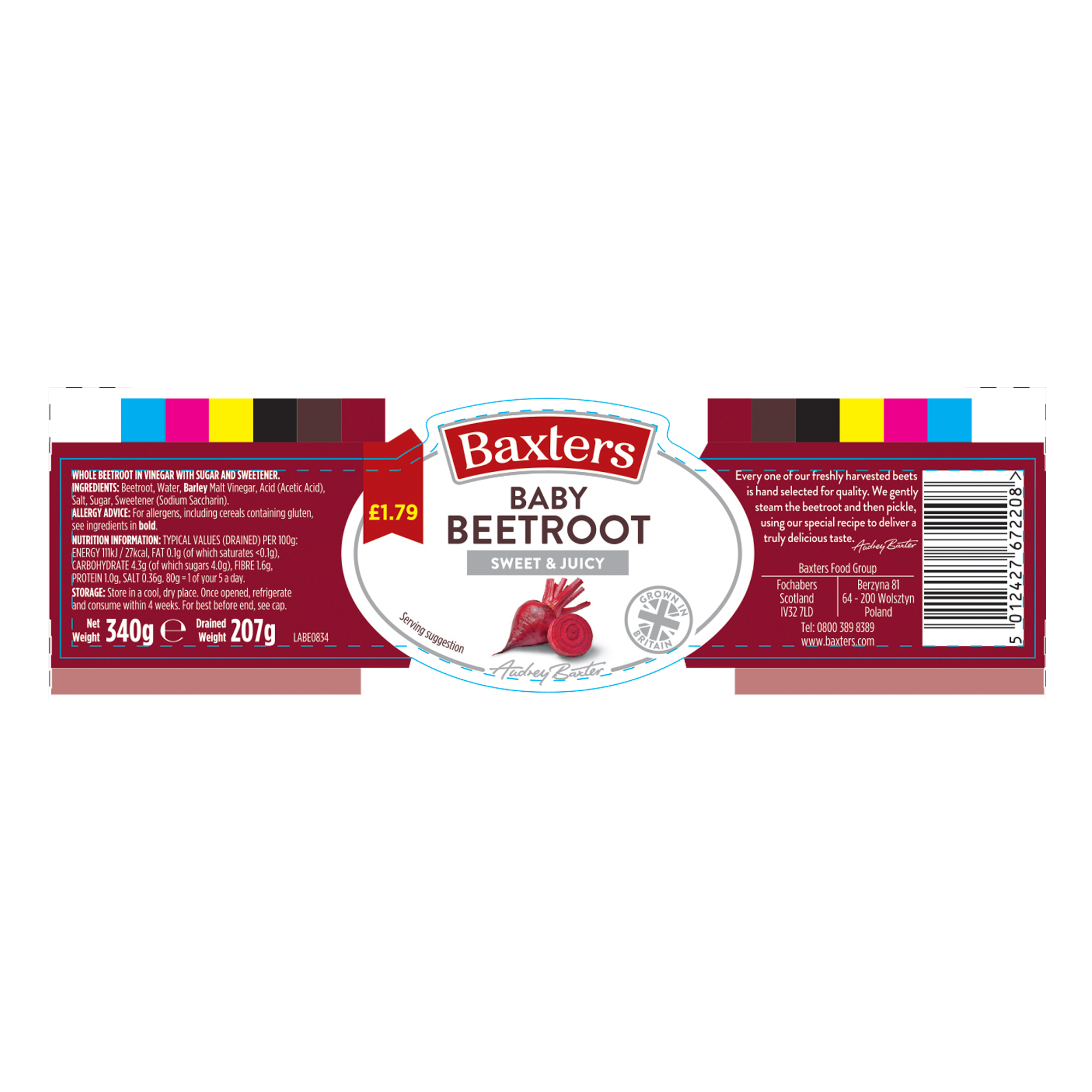 PMP BABY BEETROOT 6X340G