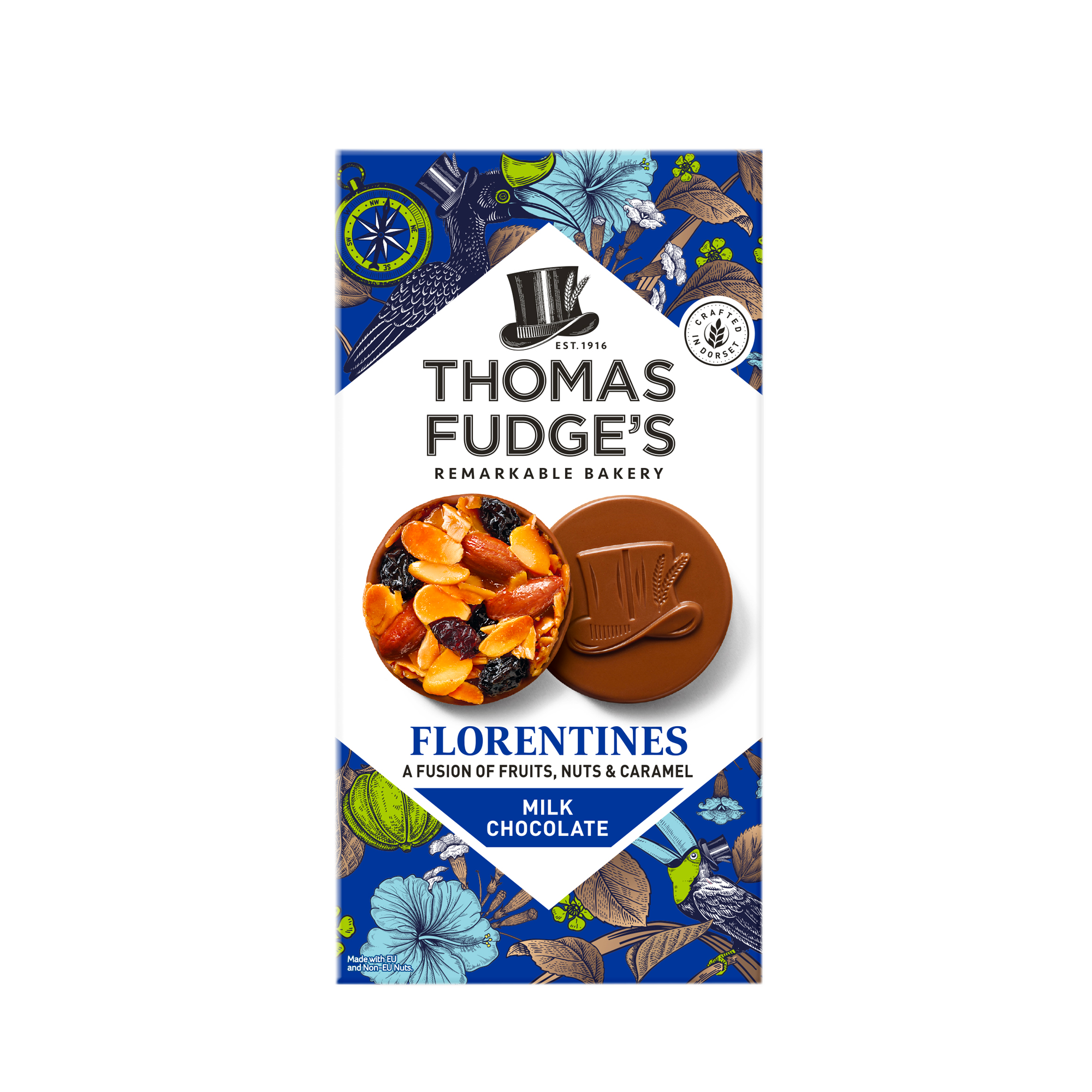 MILK CHOC FLORENTINES MILK CHOC FLORENTINES