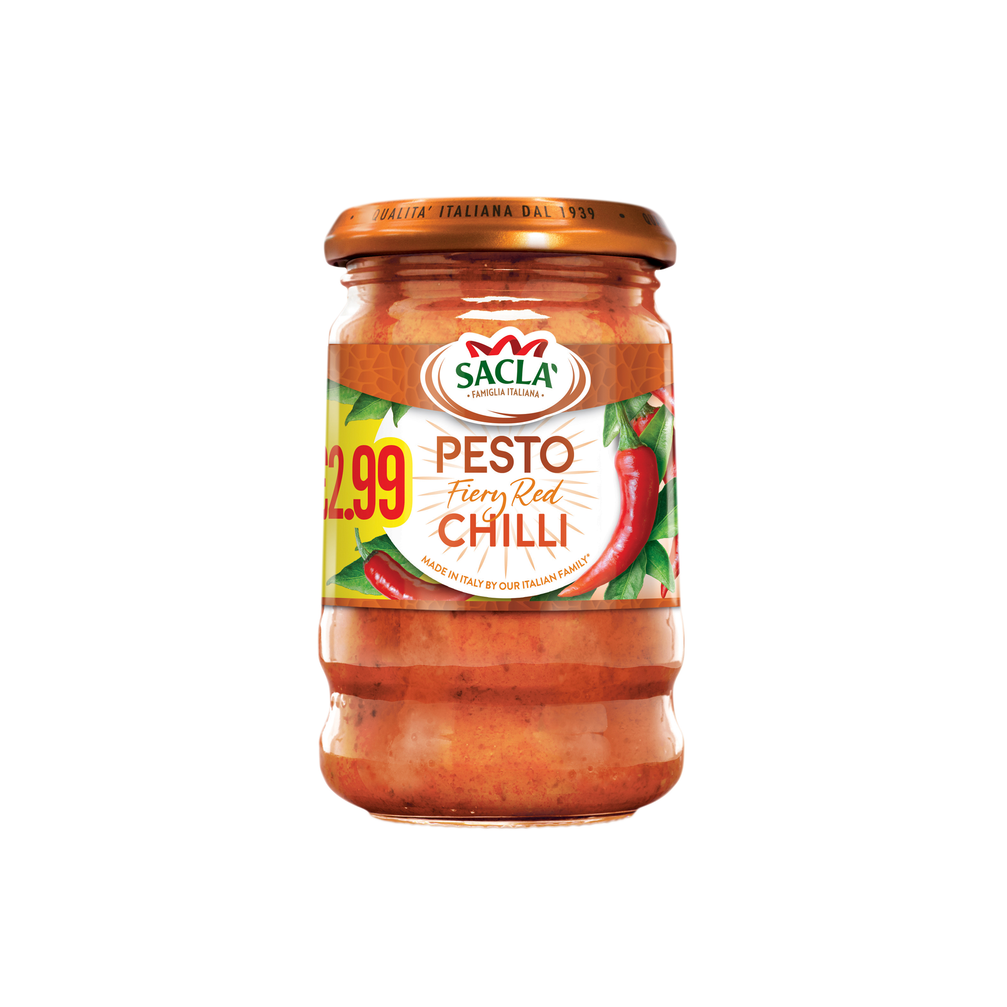 CHILLI PESTO œ2.99 PMP 6X190G CHILLI PESTO œ2.99 PMP 6X190G