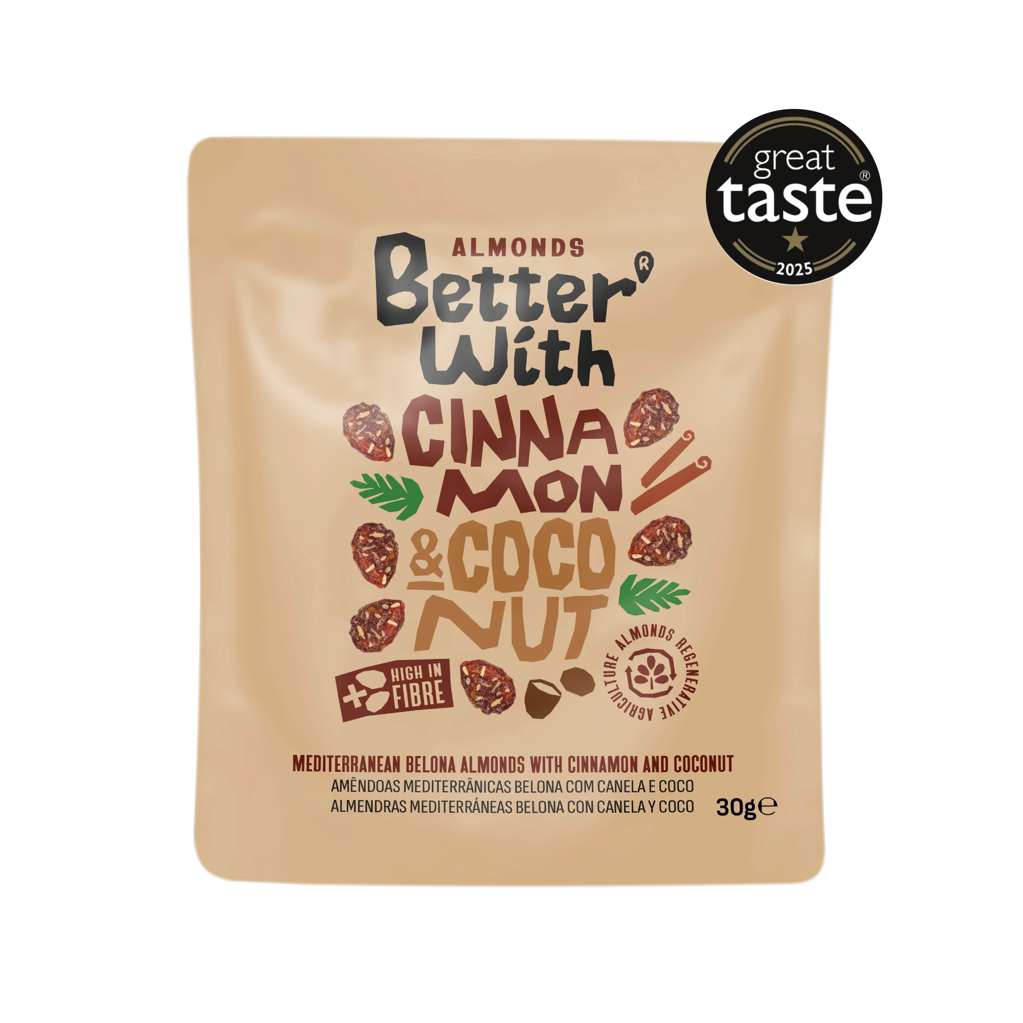 CINNAMON & COCONUT ALMONDS