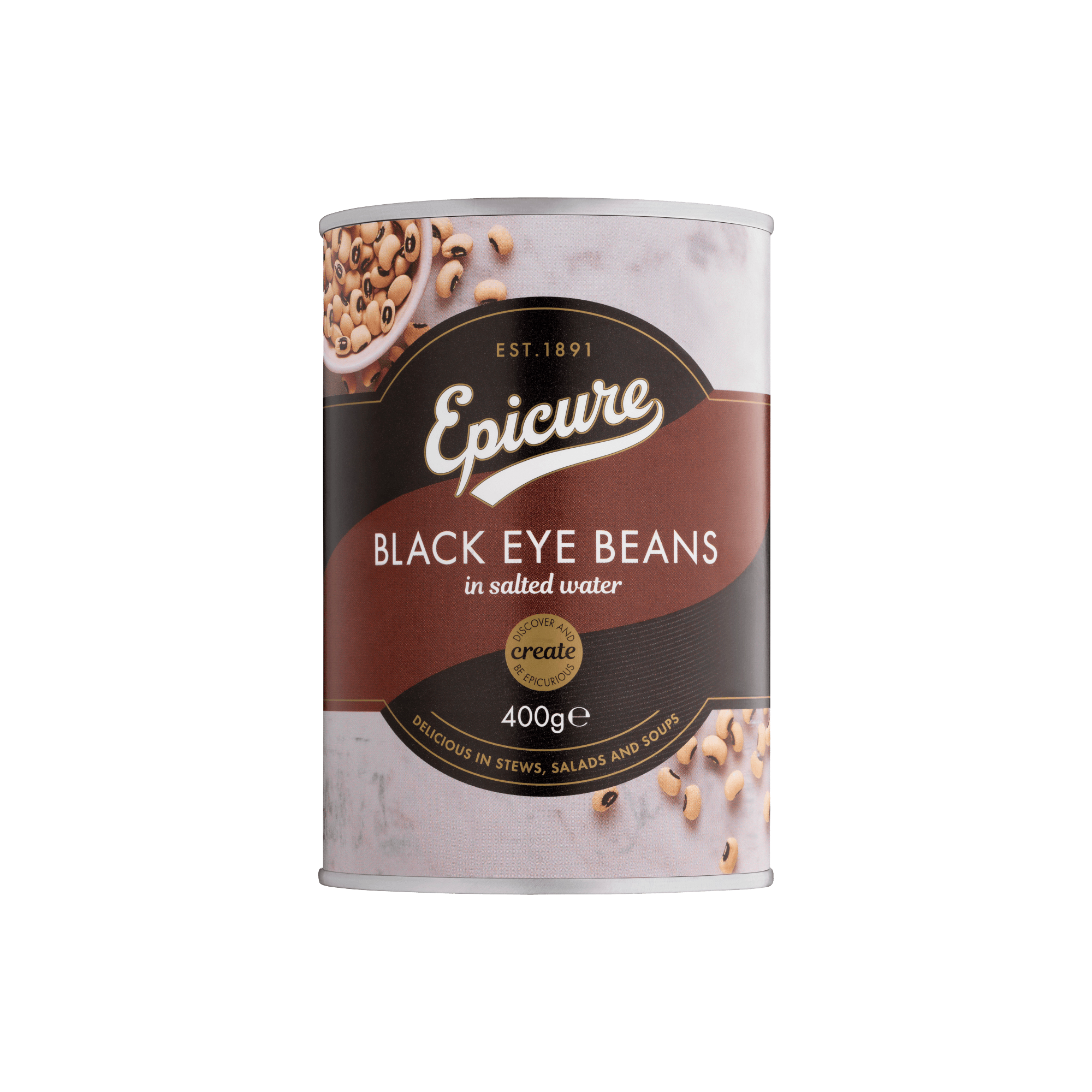 BLACK EYE BEANS/SALTED WATER12X400G BLACK EYE BEANS/SALTED WATER12X400G
