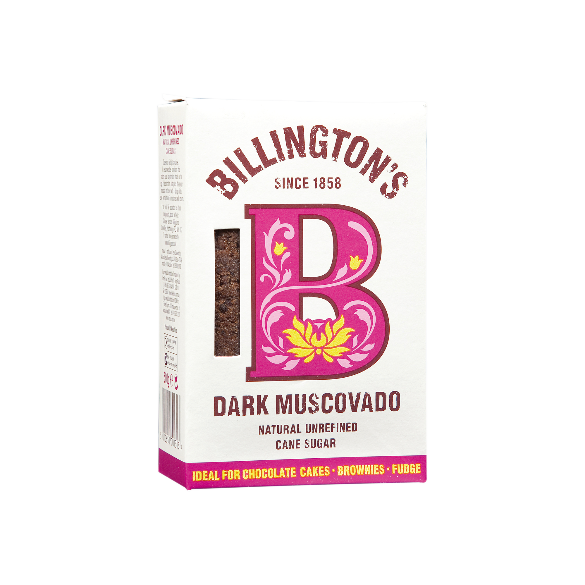 DARK MUSCOVADO SUGAR 10X500G DARK MUSCOVADO SUGAR 10X500G