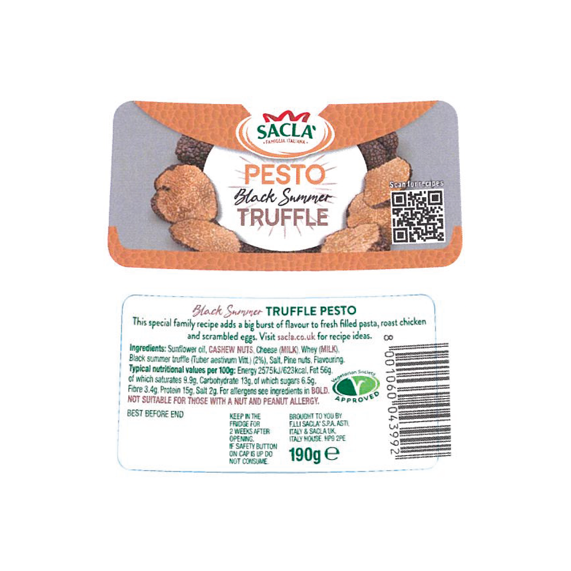 TRUFFLE PESTO 6X190G