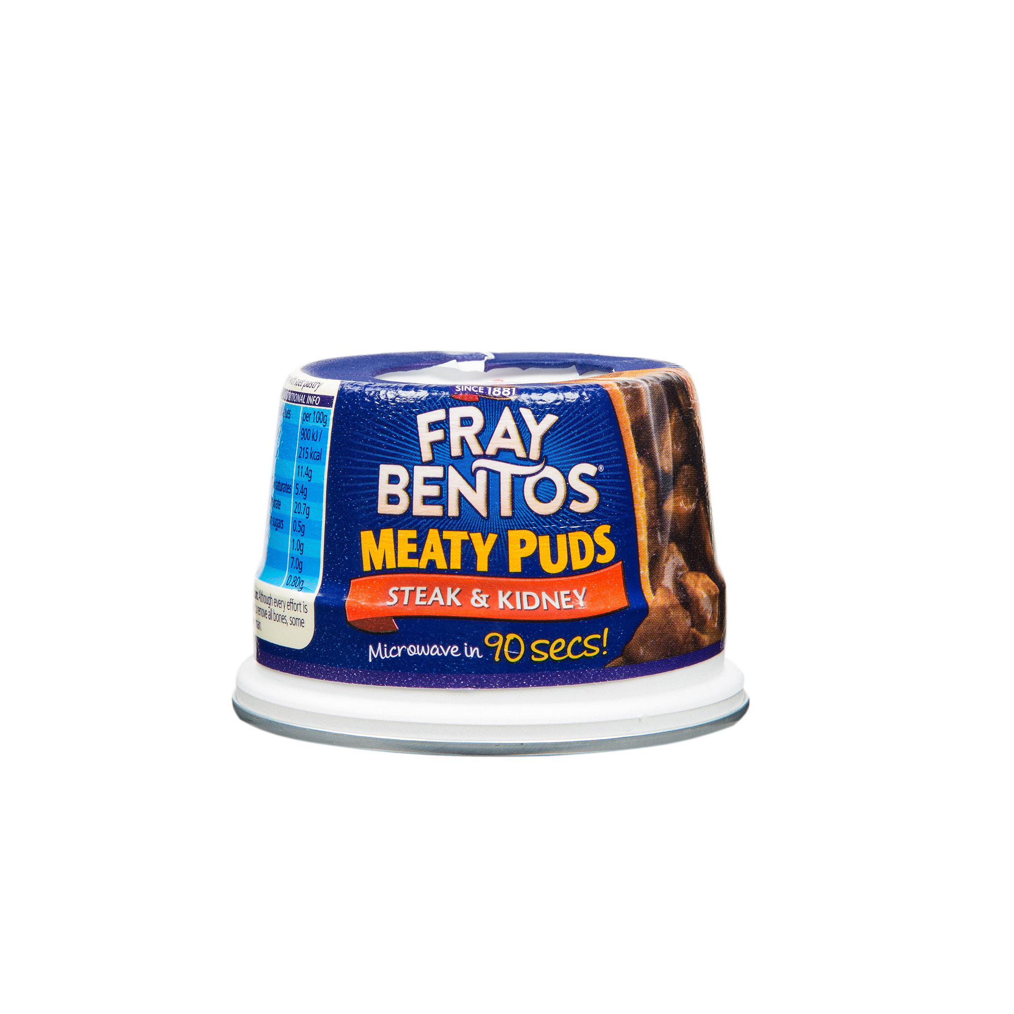 STEAK & KIDNEY PUDDING 6X200G STEAK & KIDNEY PUDDING 6X200G