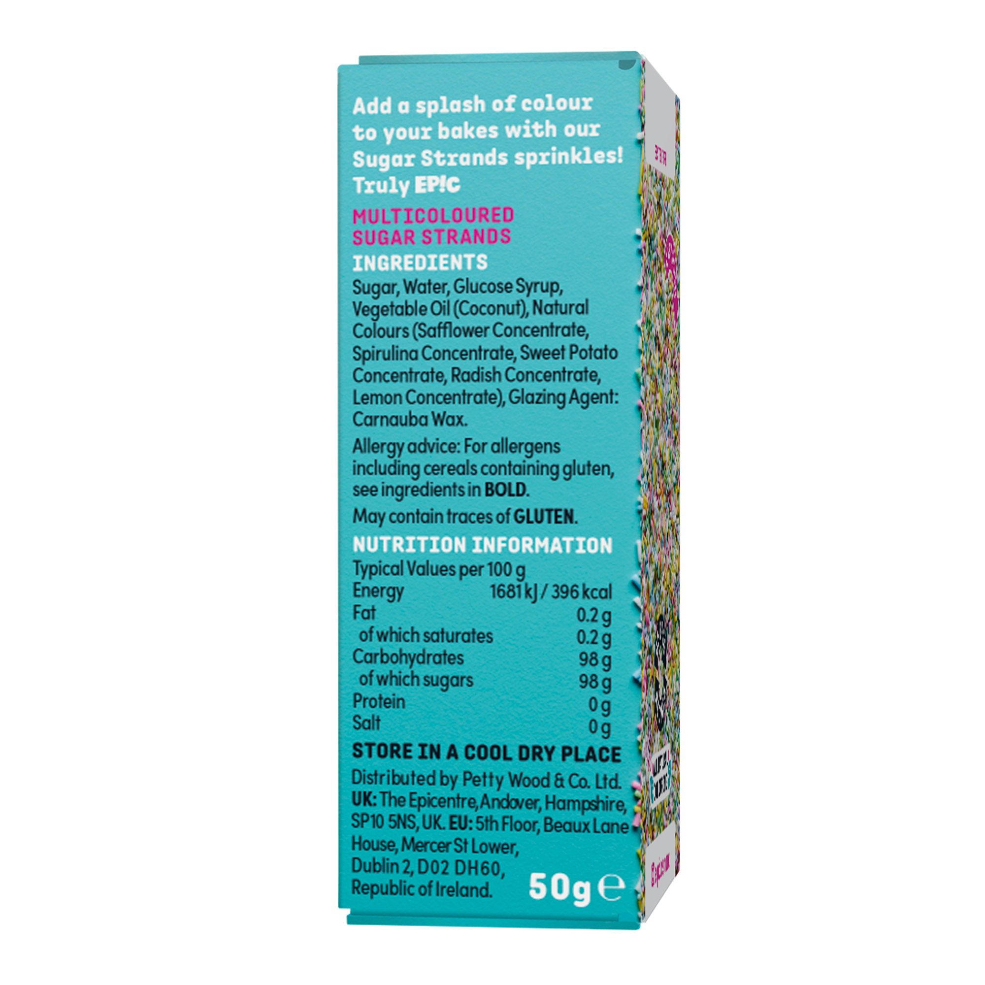 SUGAR STRANDS SPRINKLES