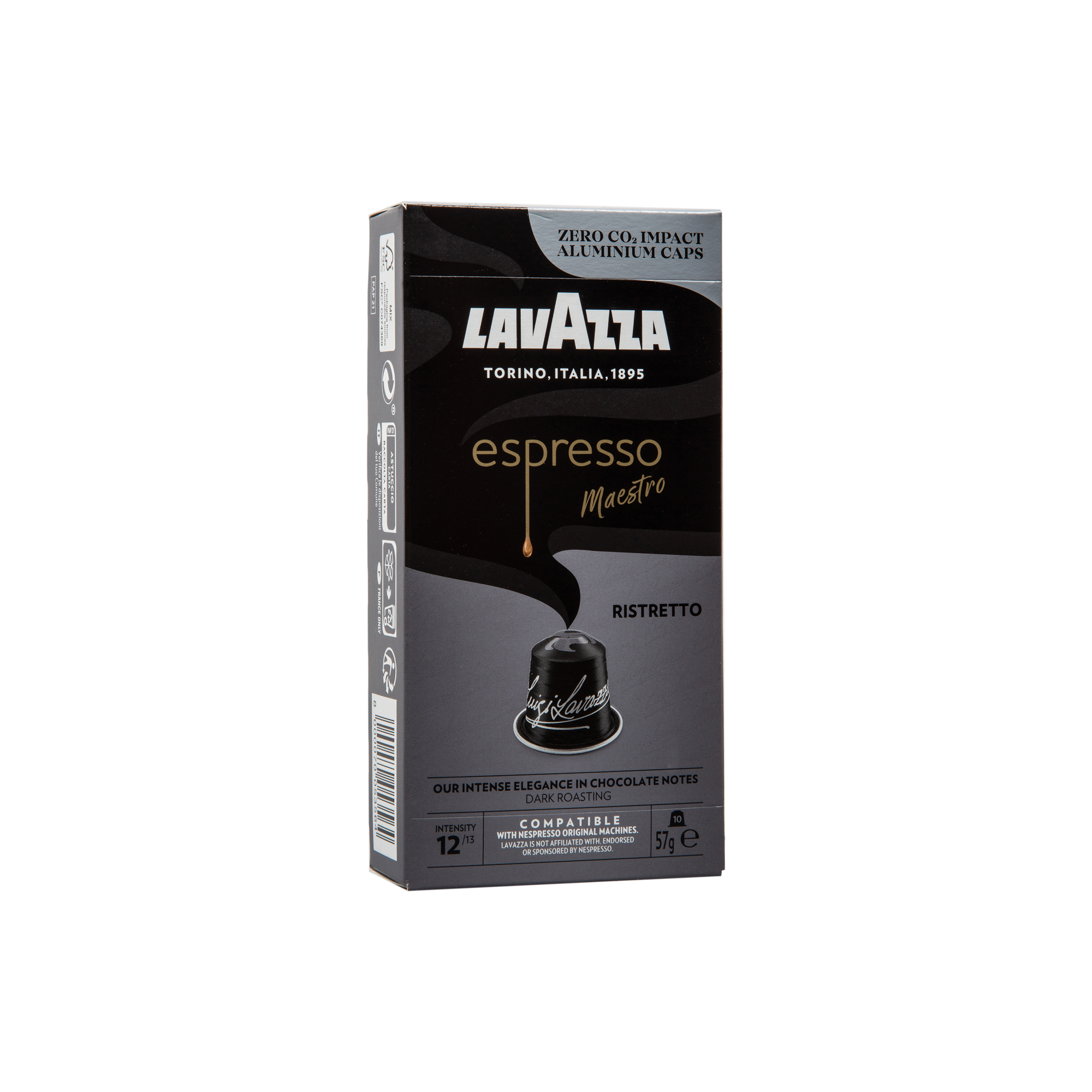 RISTRETTO ALUM NESPRESSO CAPS X10