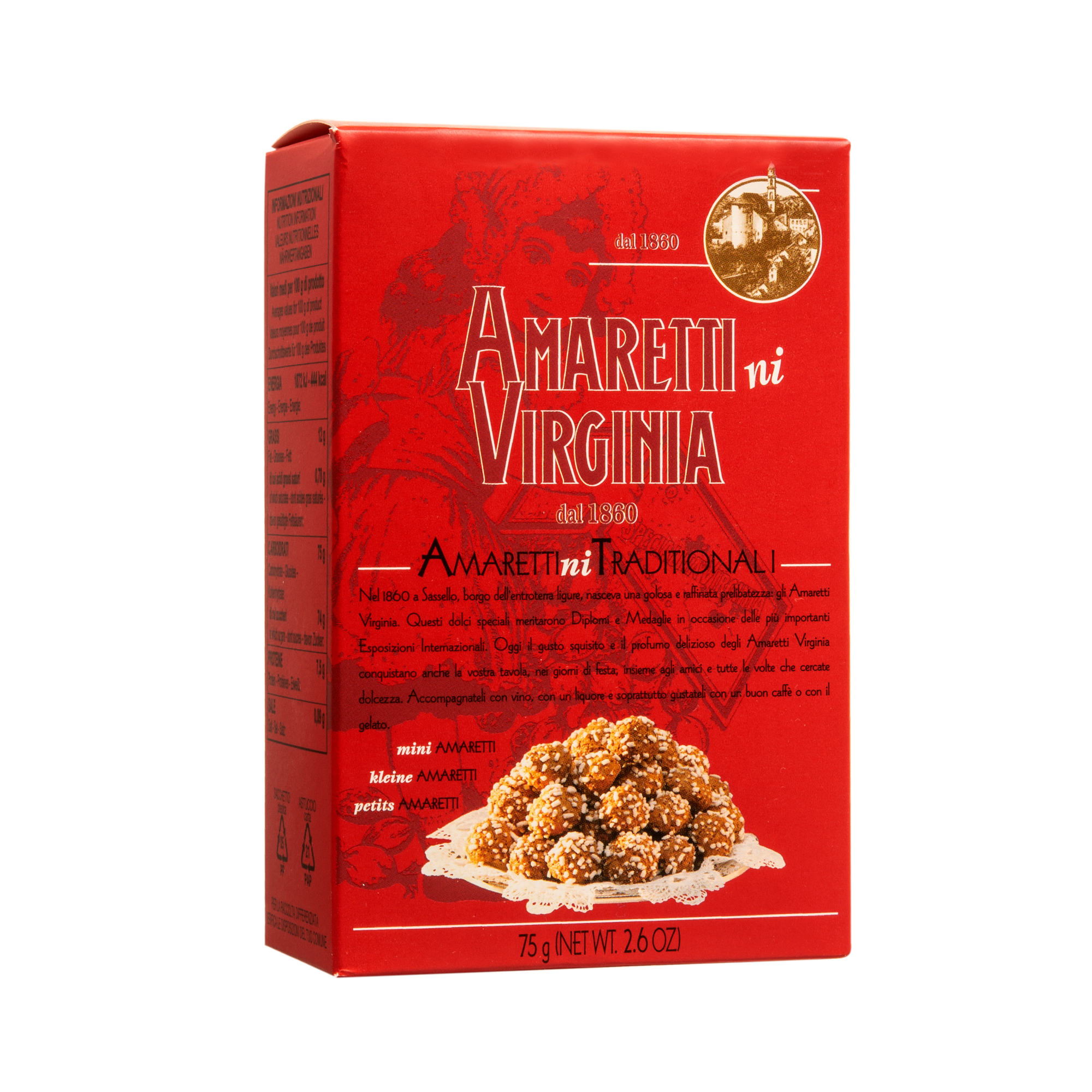 @CRUNCHY AMARETTI SMALL BOX 24X75G