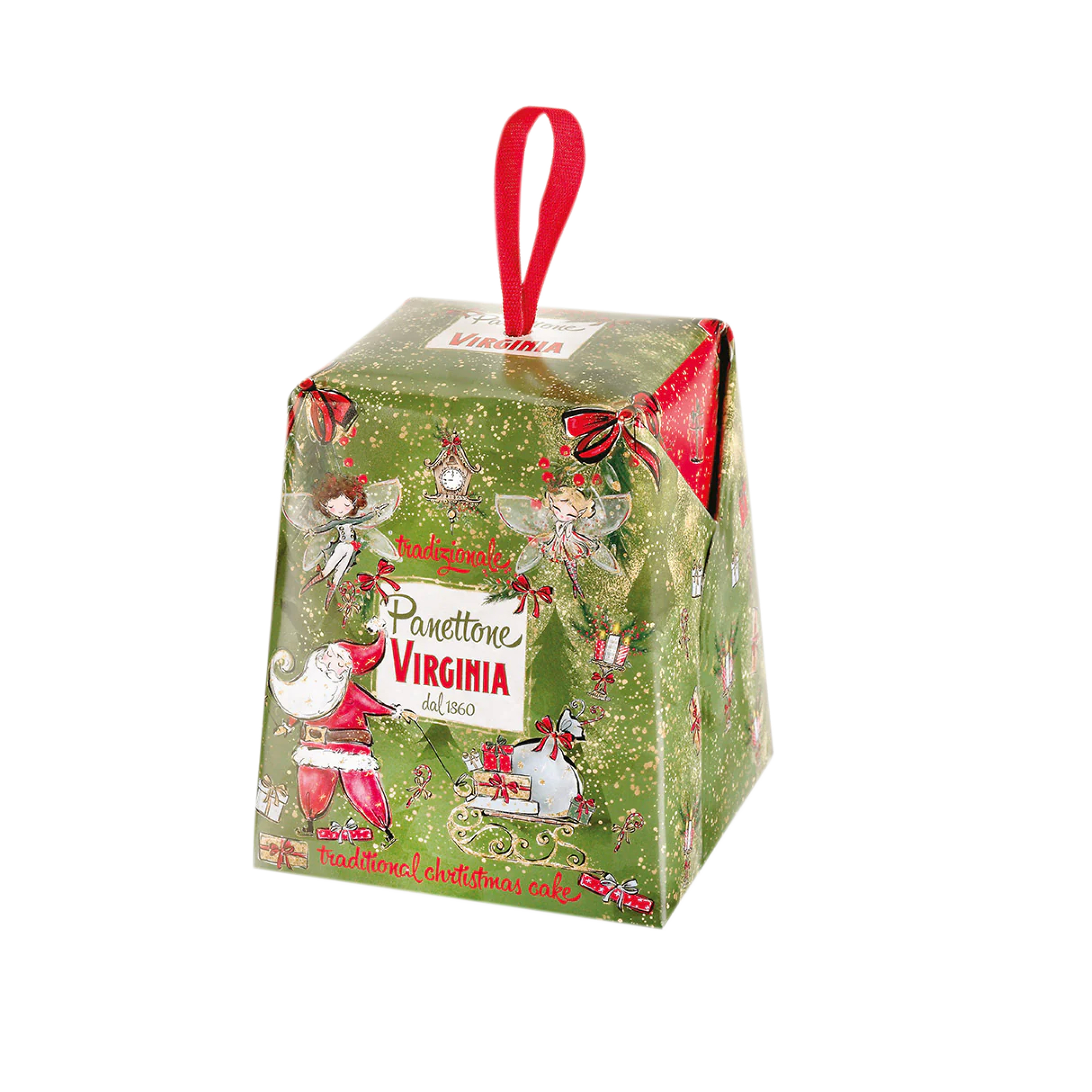 GREEN FESTIVE MINI PANETTONE GREEN FESTIVE MINI PANETTONE