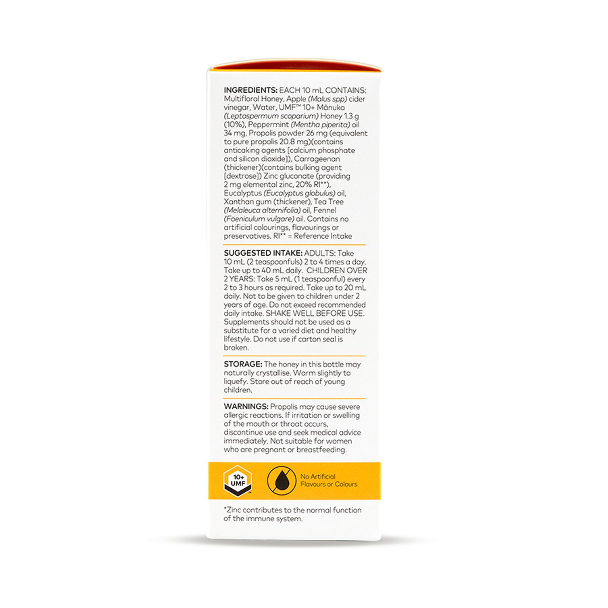 MANUKA HONEY &PROP ELIXIR