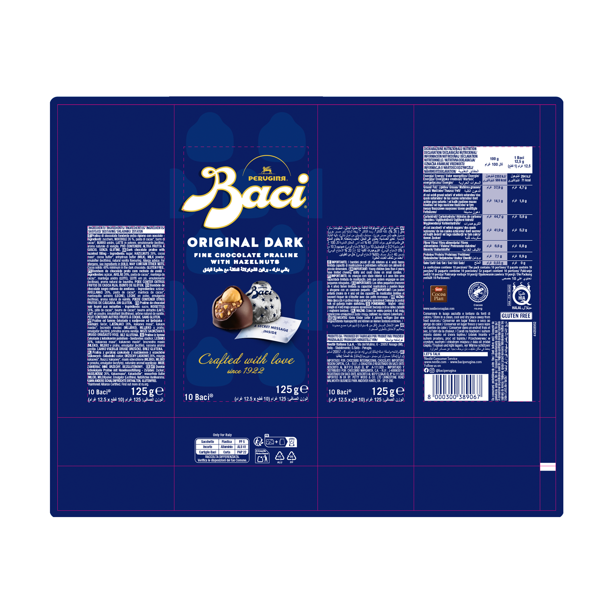 BACI ORIGINAL DARK BAG