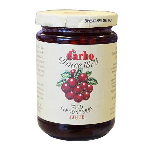 LINGONBERRY SAUCE 6X400G : Petty Wood