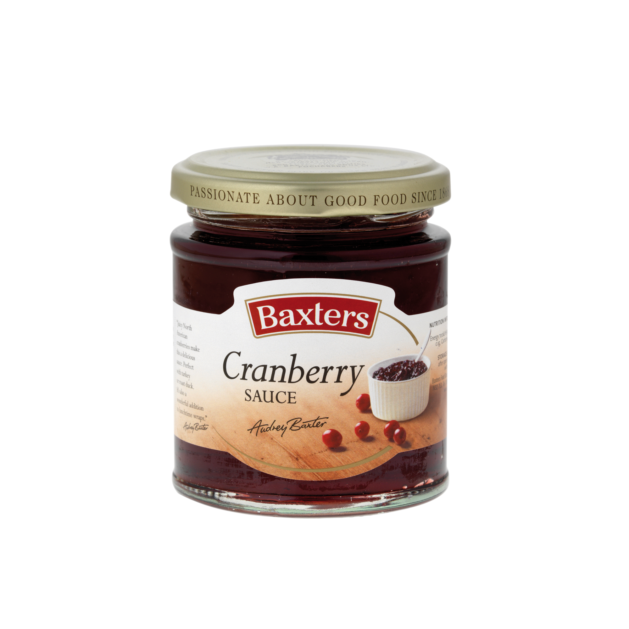 CRANBERRY SAUCE 6X190G