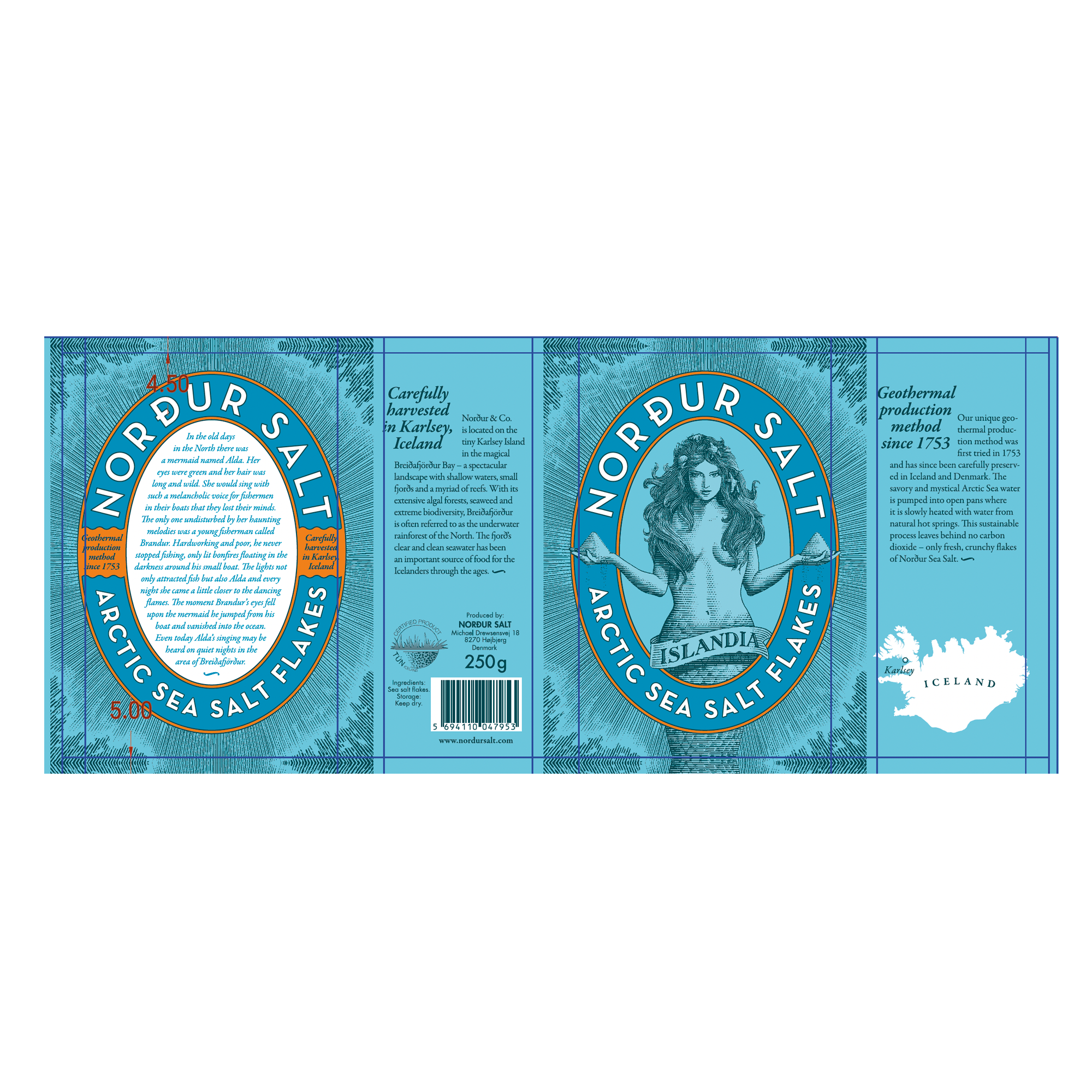 ARTIC SEA SALT FLAKES  TIN