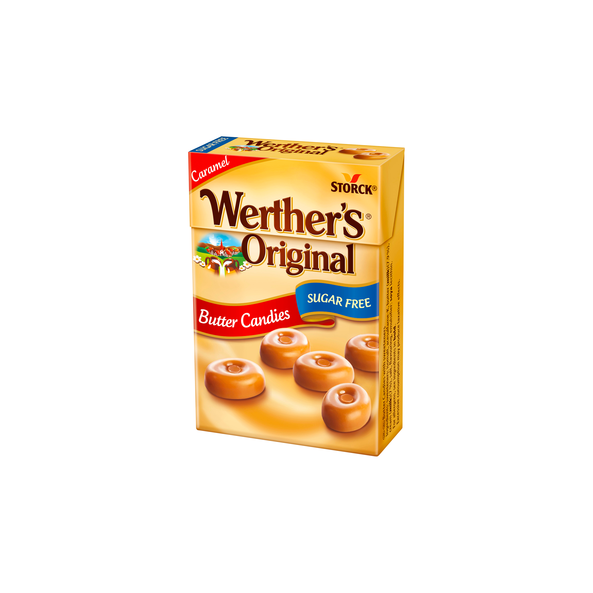 BUTTER CANDIES SUGAR FREE 2X10X42G