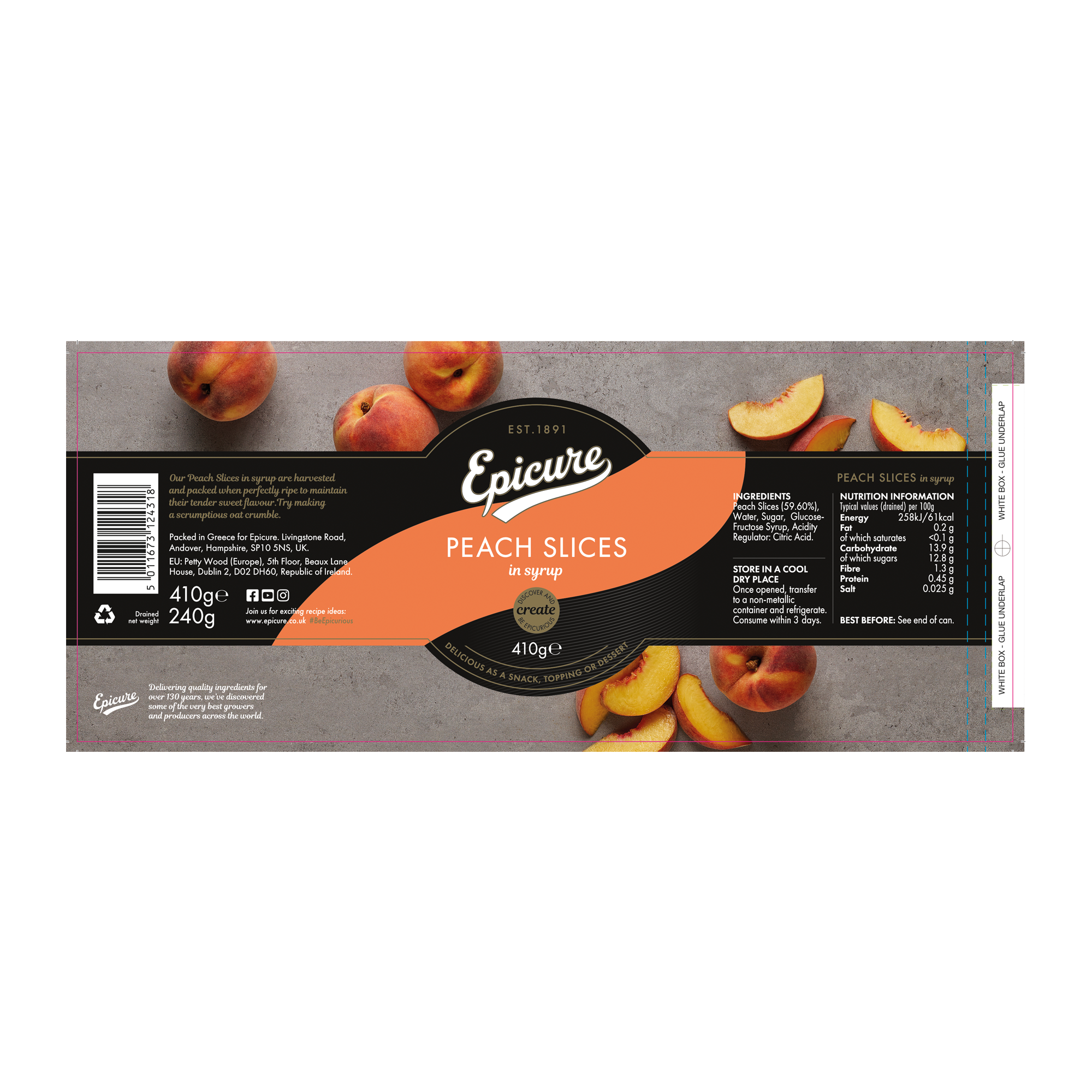 PEACH SLICES IN SYRUP