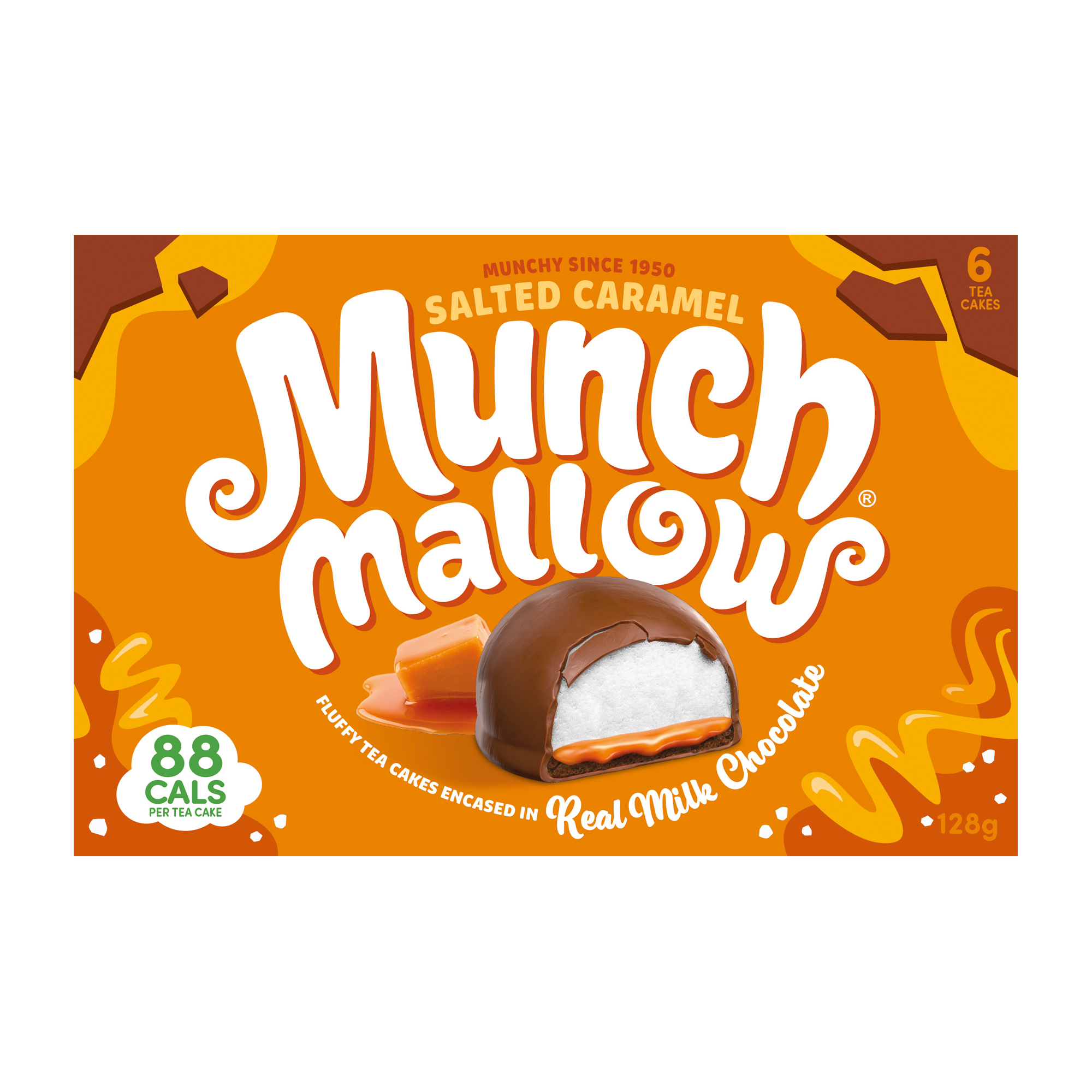 MUNCHMALLOW SALTED CARAMEL 24X128G