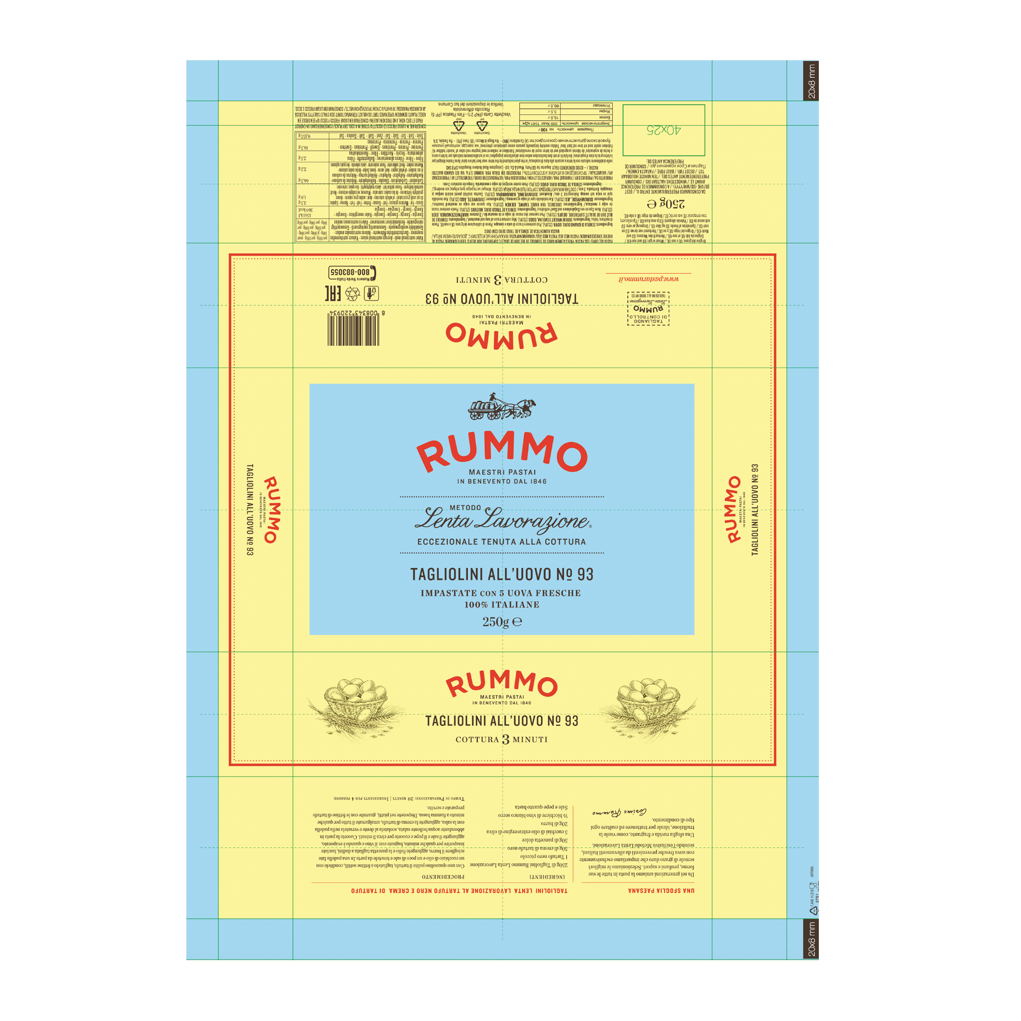 TAGLIOLINI ALL 'UOVO