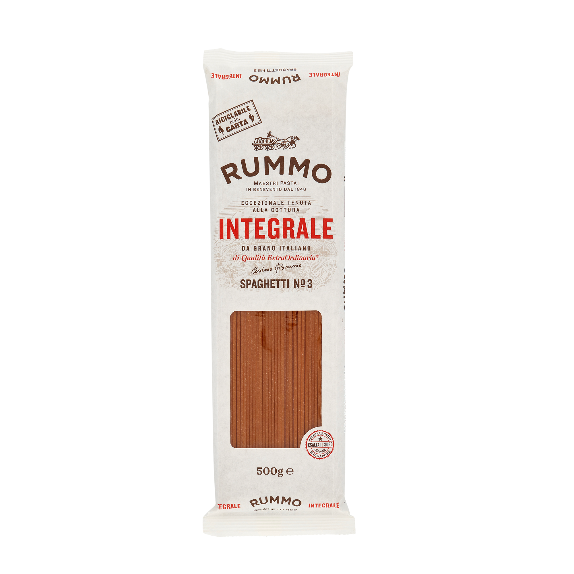 W/WHEAT SPAG INTEGRAIL NO3 24X500G W/WHEAT SPAG INTEGRAIL NO3 24X500G