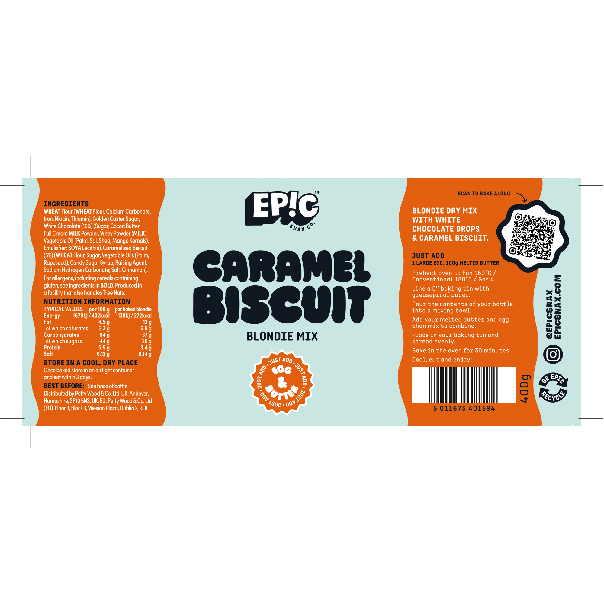 CARAMELISED BISCUIT BLOND MIX