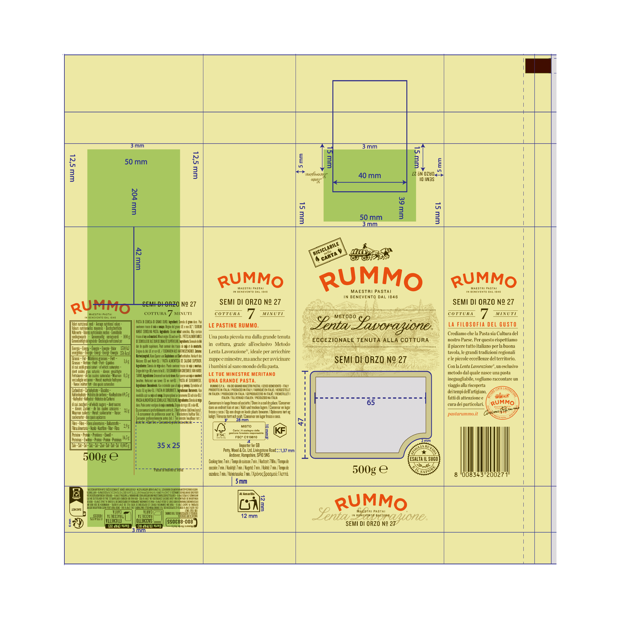 SEMI DI ORZO NO.27 SEMI DI ORZO NO.27