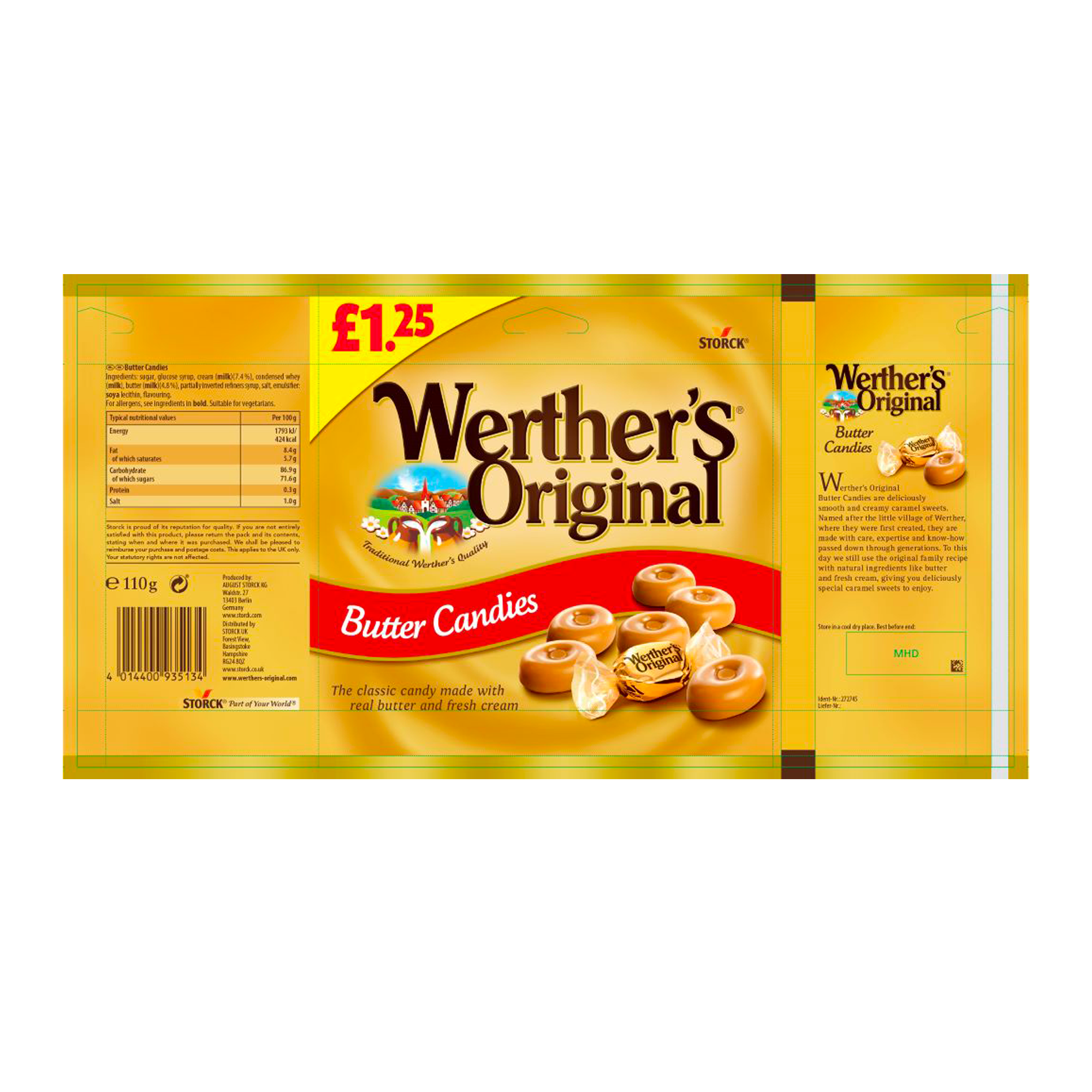 BUTTER CANDIES PMP œ1.25