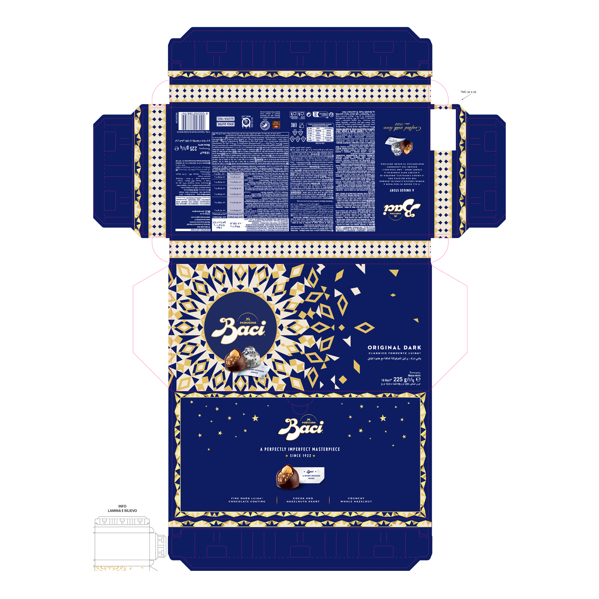 @DARK GIFT BOX 18 PIECES 6X225G @DARK GIFT BOX 18 PIECES 6X225G