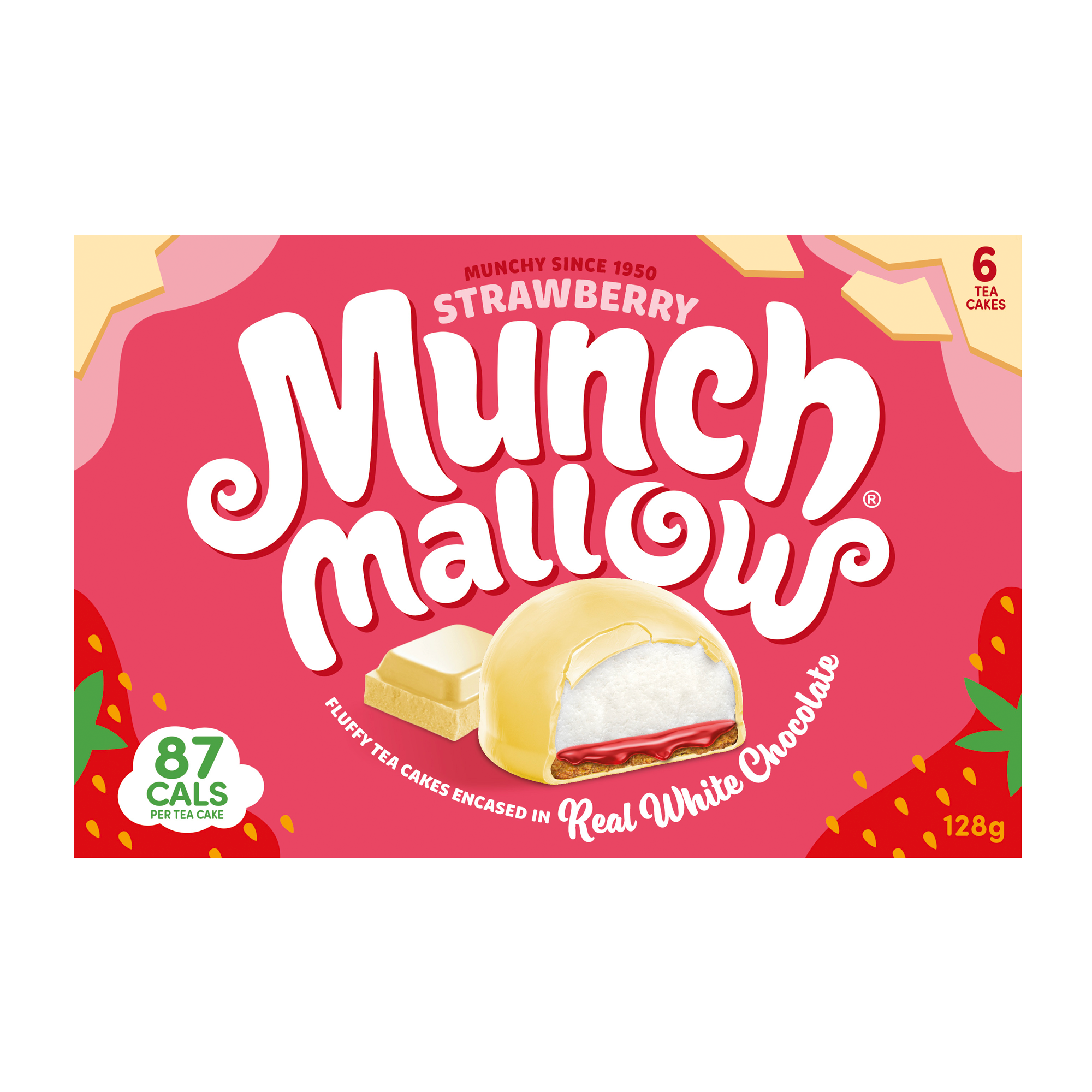 MUNCHMALLOW WHITE CHOC 24X128G