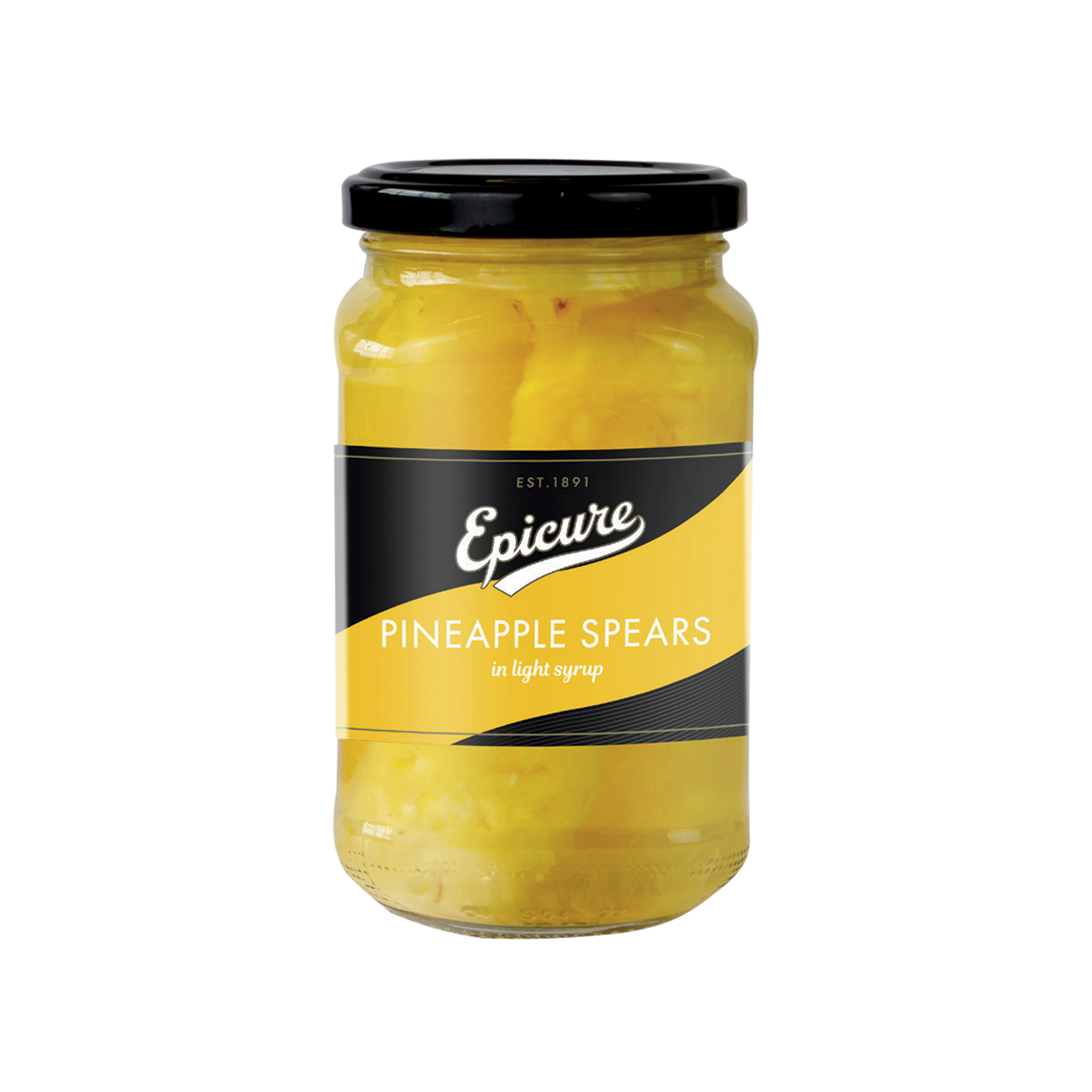 PINEAPPLE SPEARS LIGHT SYRUP 370G