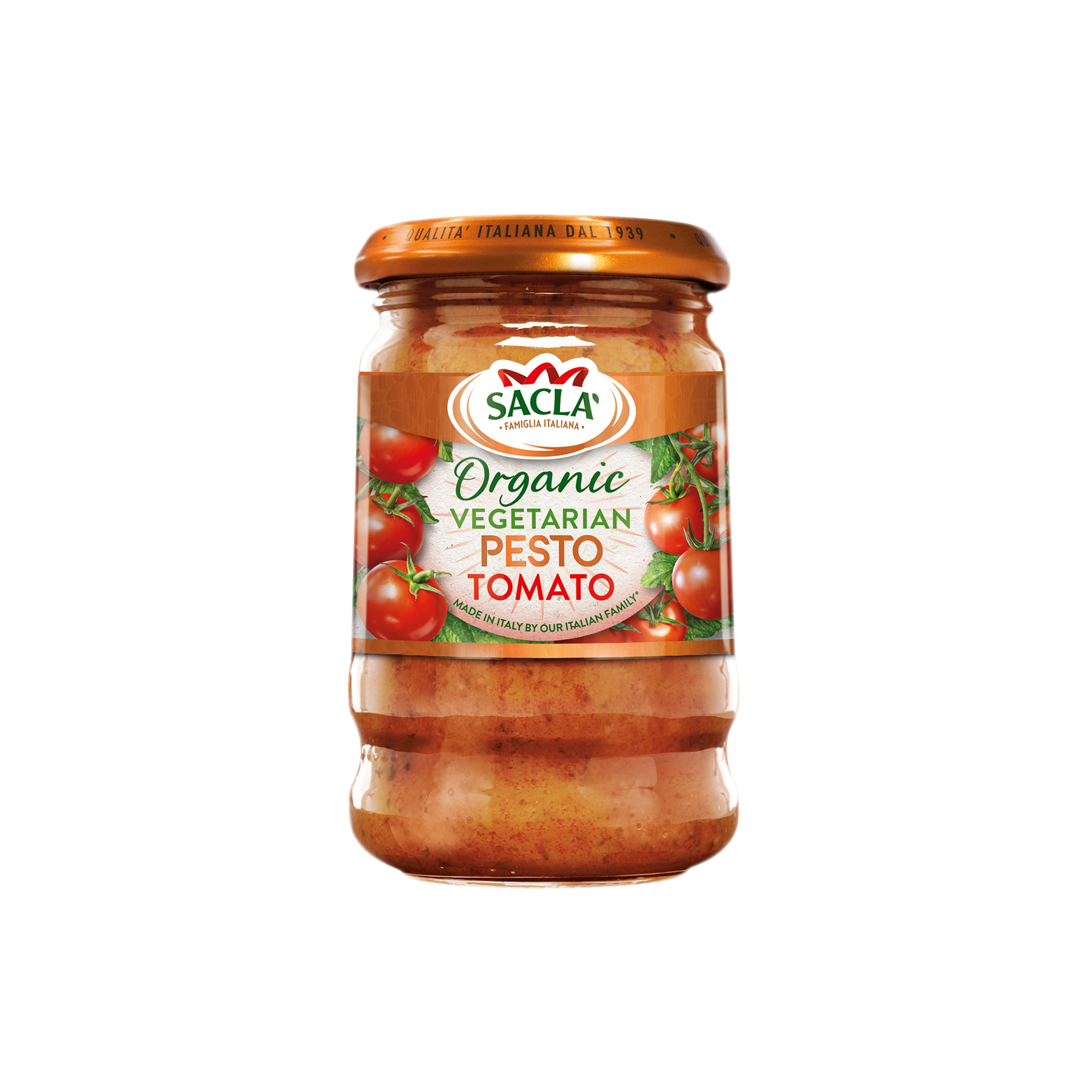 ORG VEG PESTO NO.6 TOMATO 6X190G ORG VEG PESTO NO.6 TOMATO 6X190G