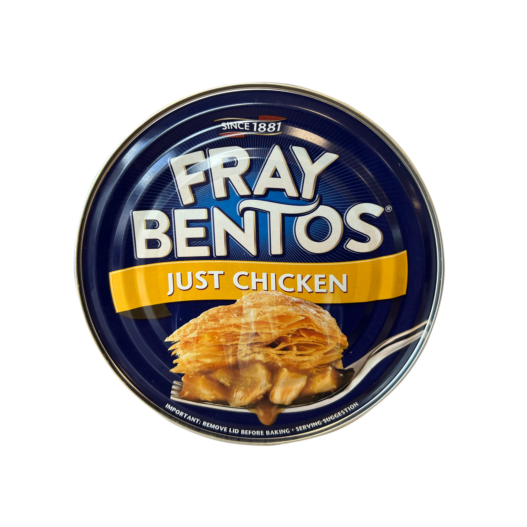 FB JUST CHICKEN PIE 6X425G FB JUST CHICKEN PIE 6X425G