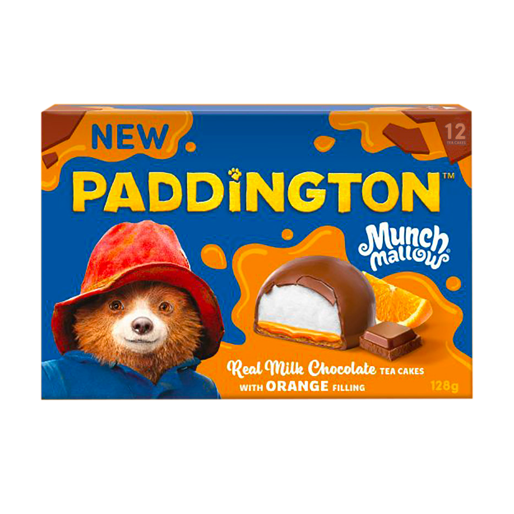 PADDINGTON MUNCHMALLOW ORANGE 256G