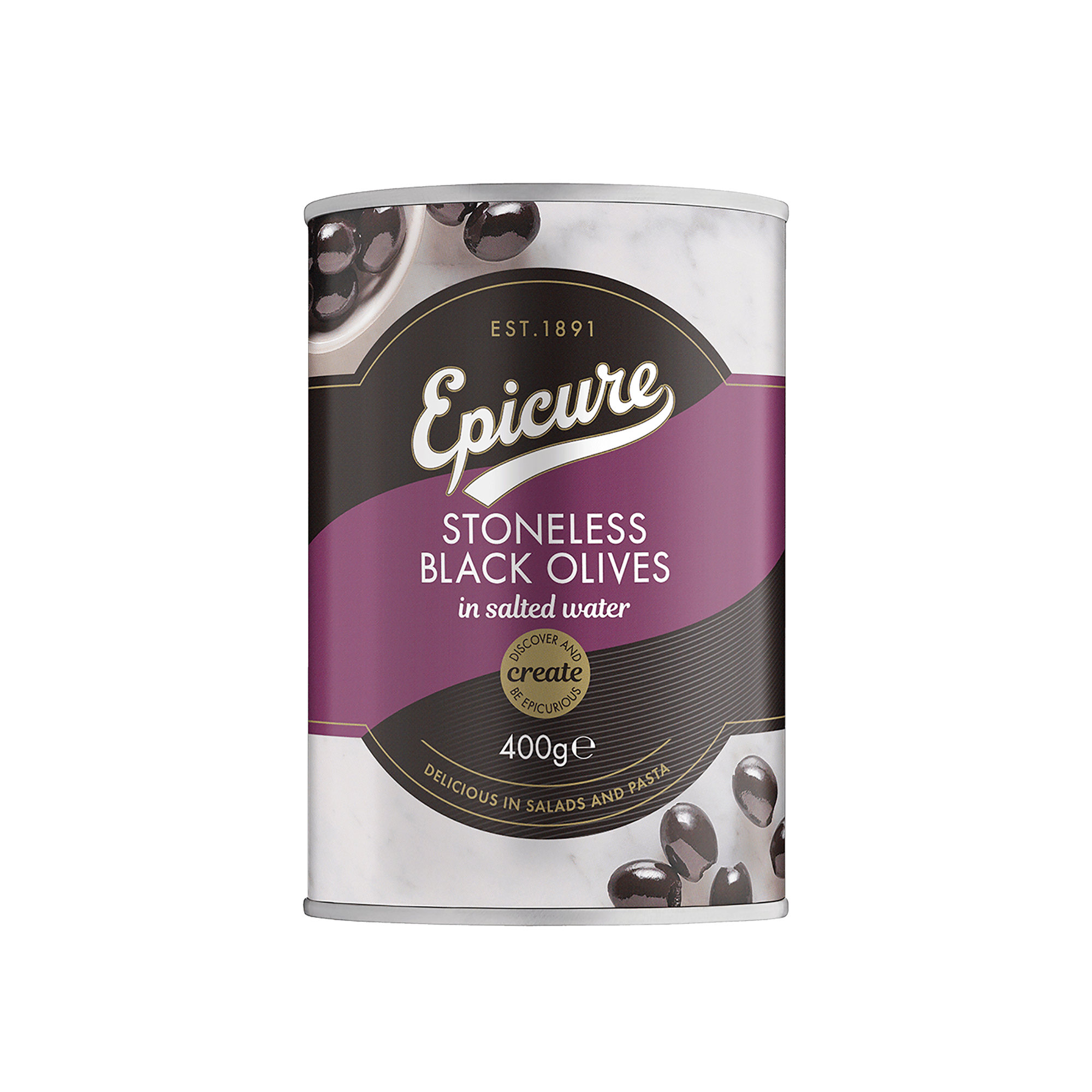 STONELESS BLACK OLIVES