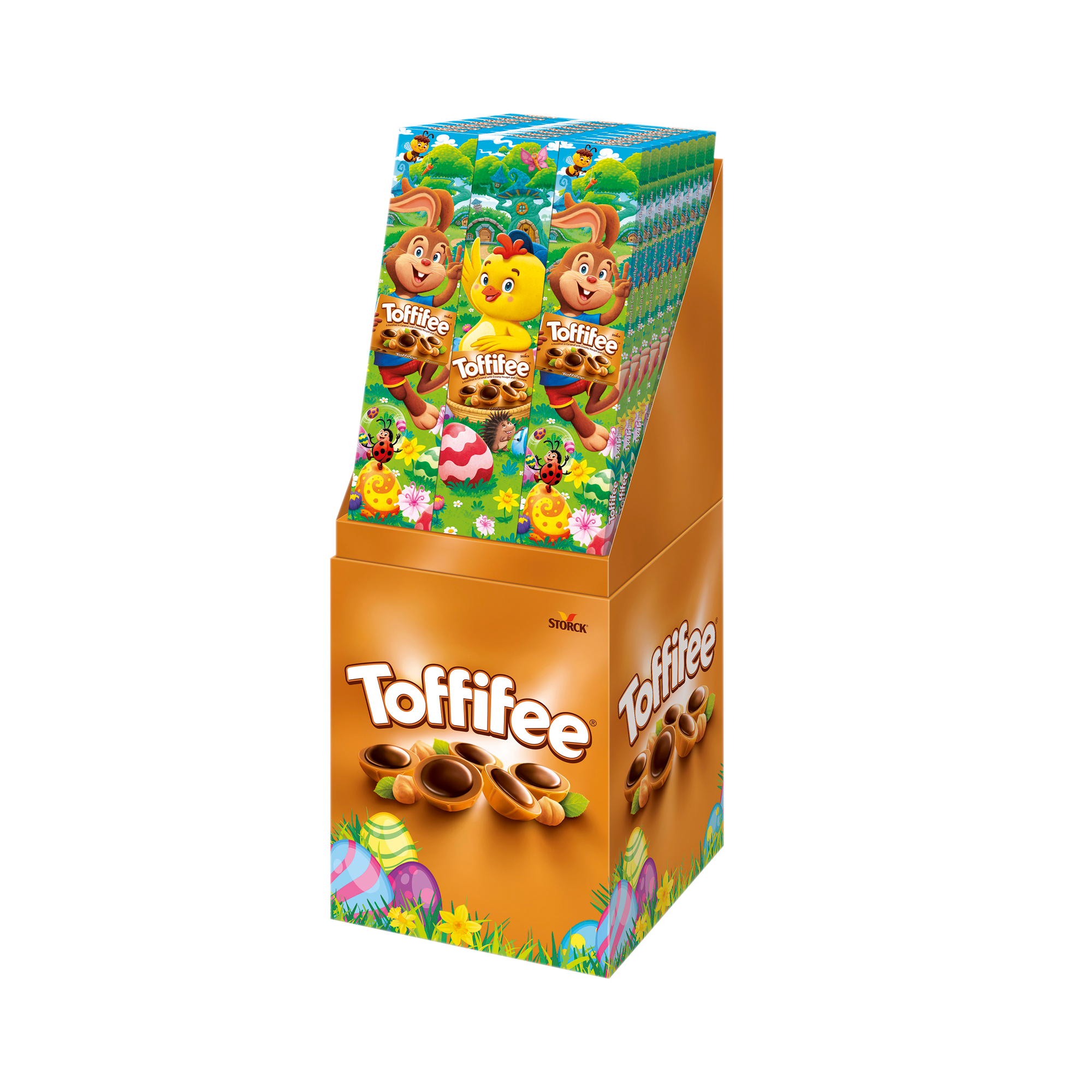 TOFFIFEE 45 PIECE SPRING FSDU TOFFIFEE 45 PIECE SPRING FSDU