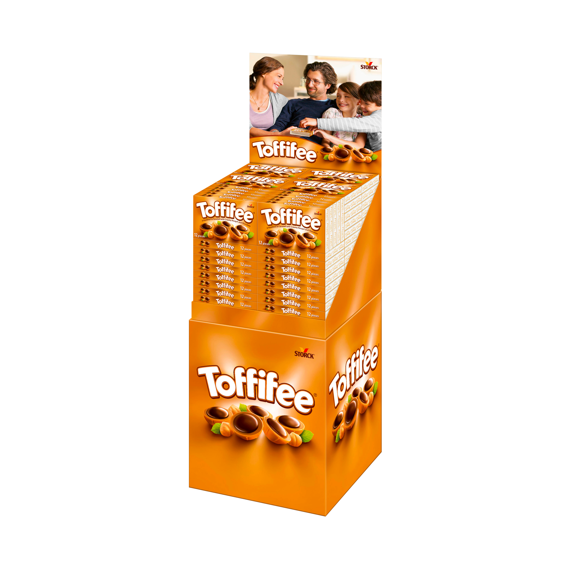 TOFFIFEE PRE-FILLED FSDU 90X125G