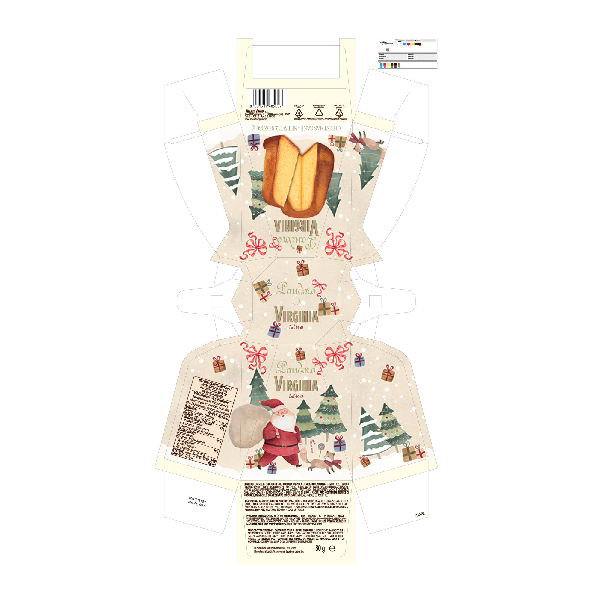 @MINI FESTIVE PANDORO 12X80G