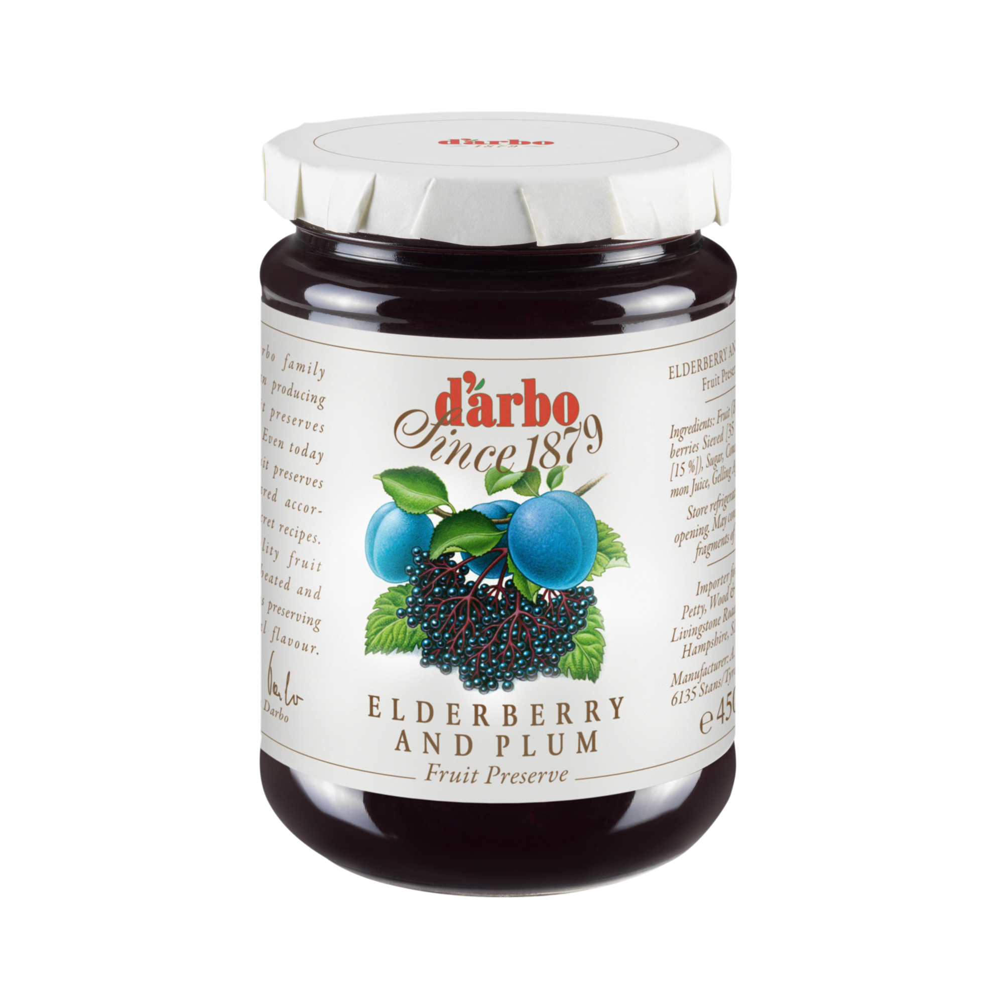 ELDERBERRY & PLUM 6X450G ELDERBERRY & PLUM 6X450G