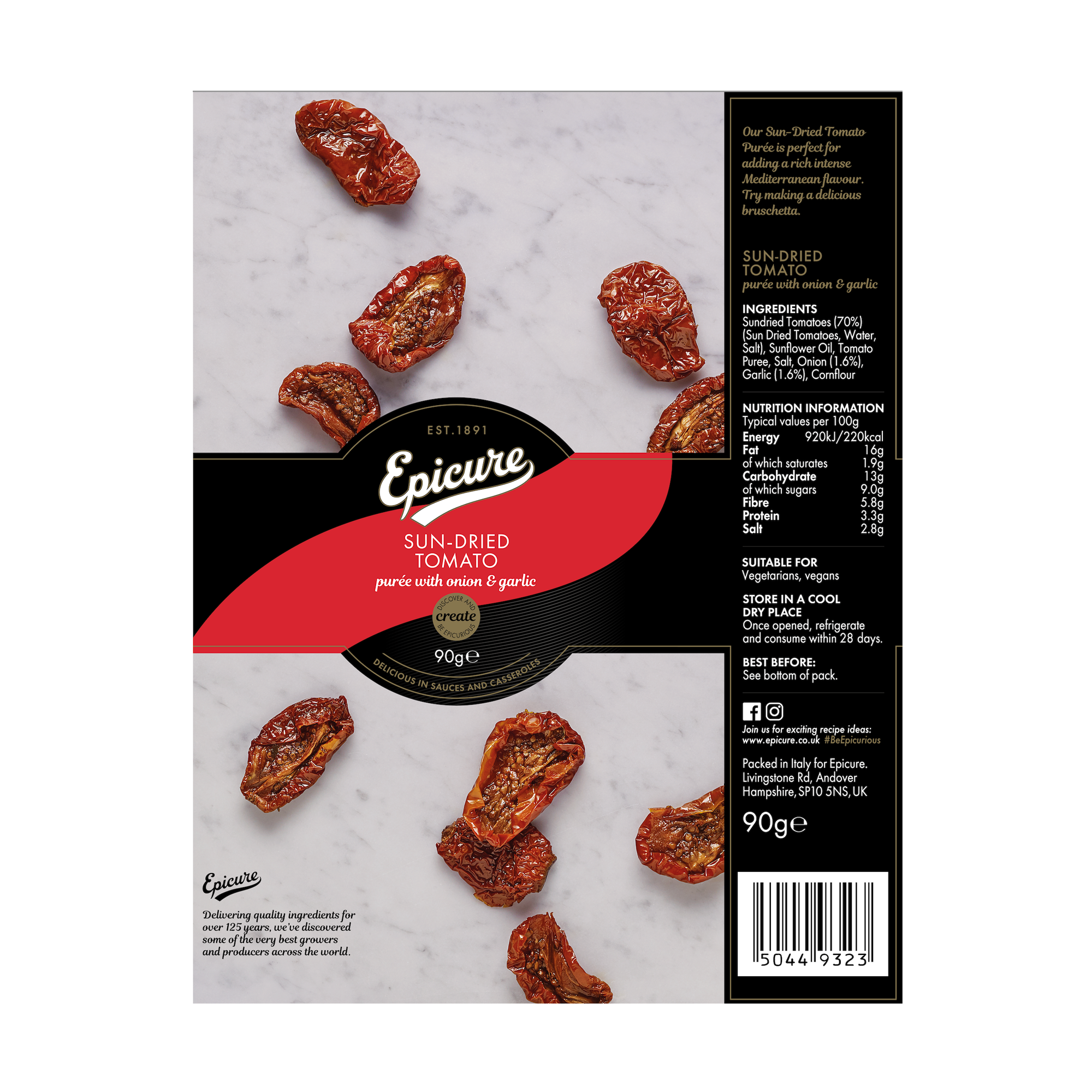 SUNDRIED TOMATO PUREE