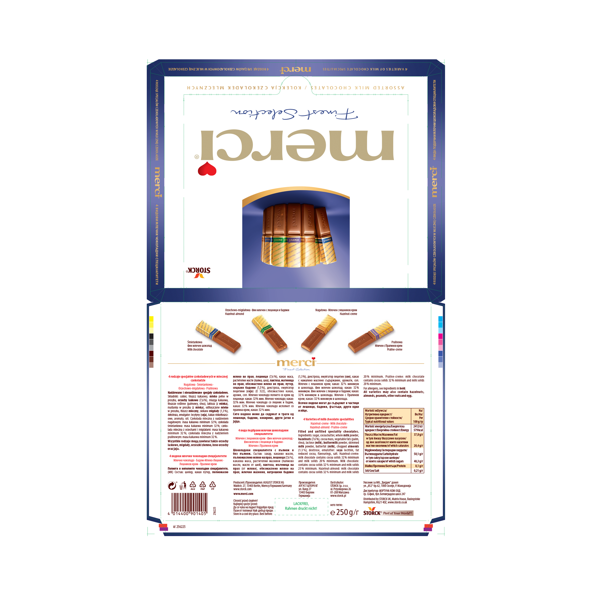 MILK FINEST SELECTION MILK 10X250G