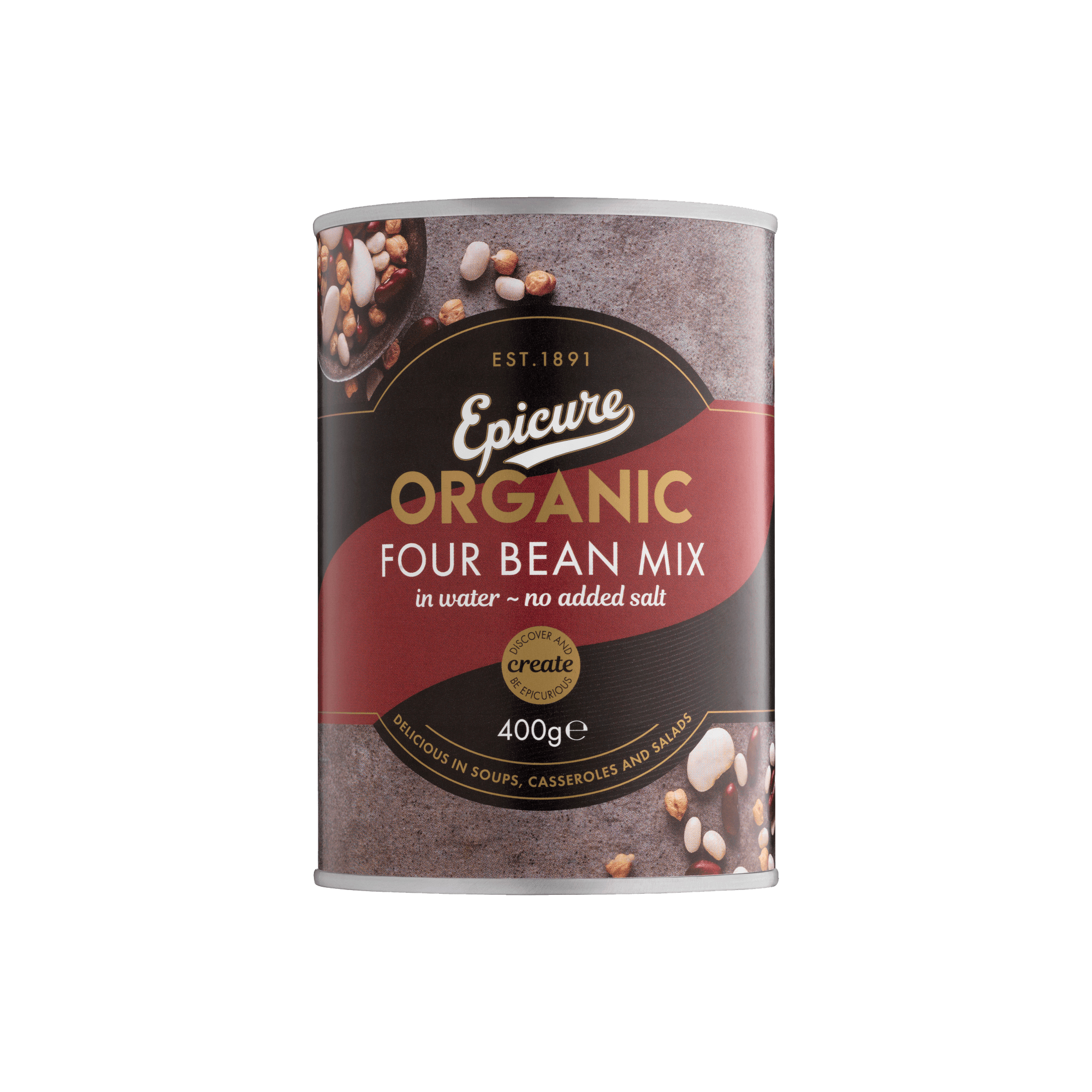 ORG FOUR BEAN MIX