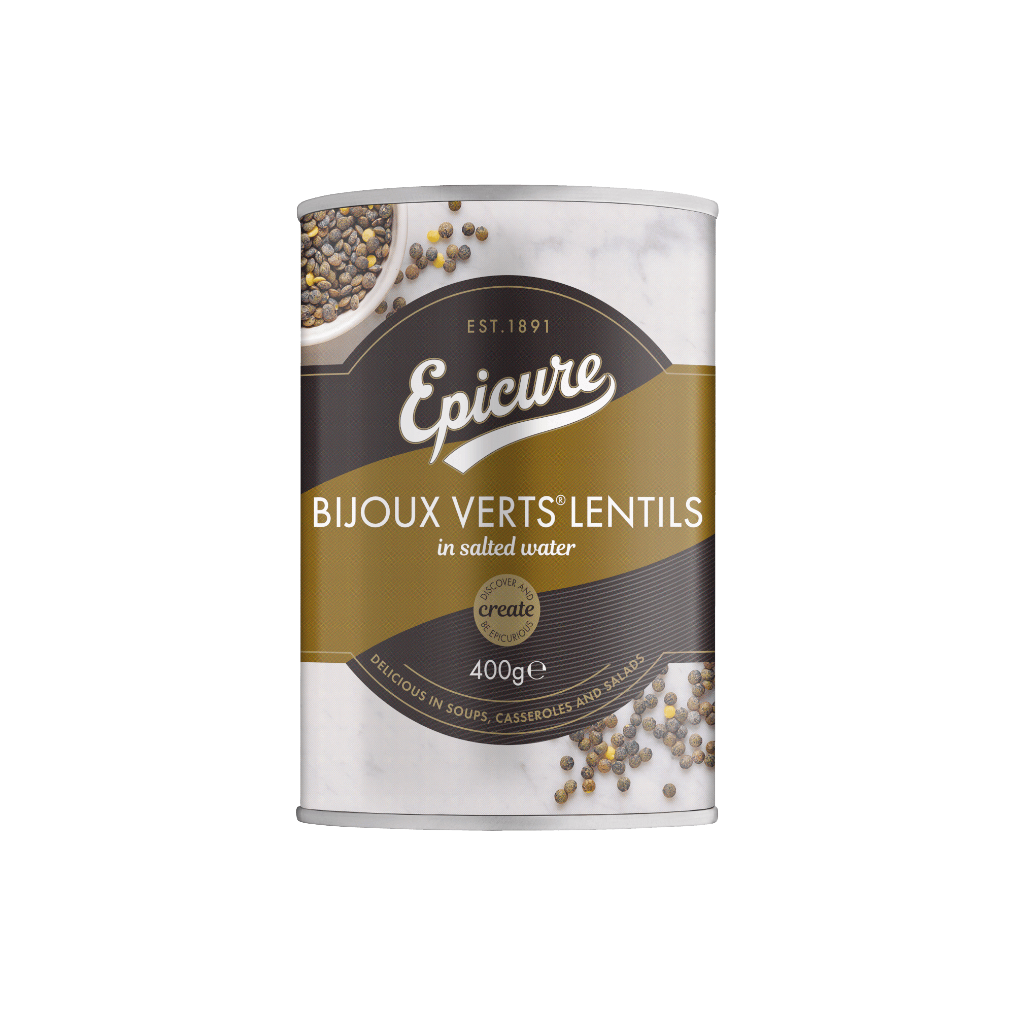 BIJOUX VERTS LENTIL/SALTED WATER BIJOUX VERTS LENTIL/SALTED WATER