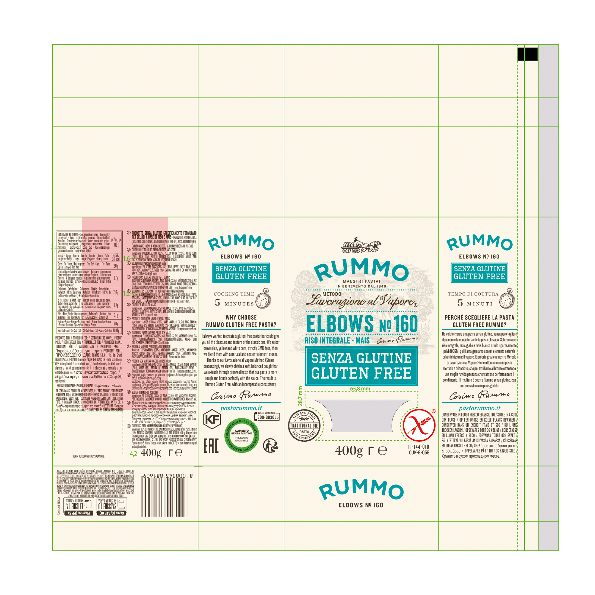 GF ELBOWS NO.160  12X400G