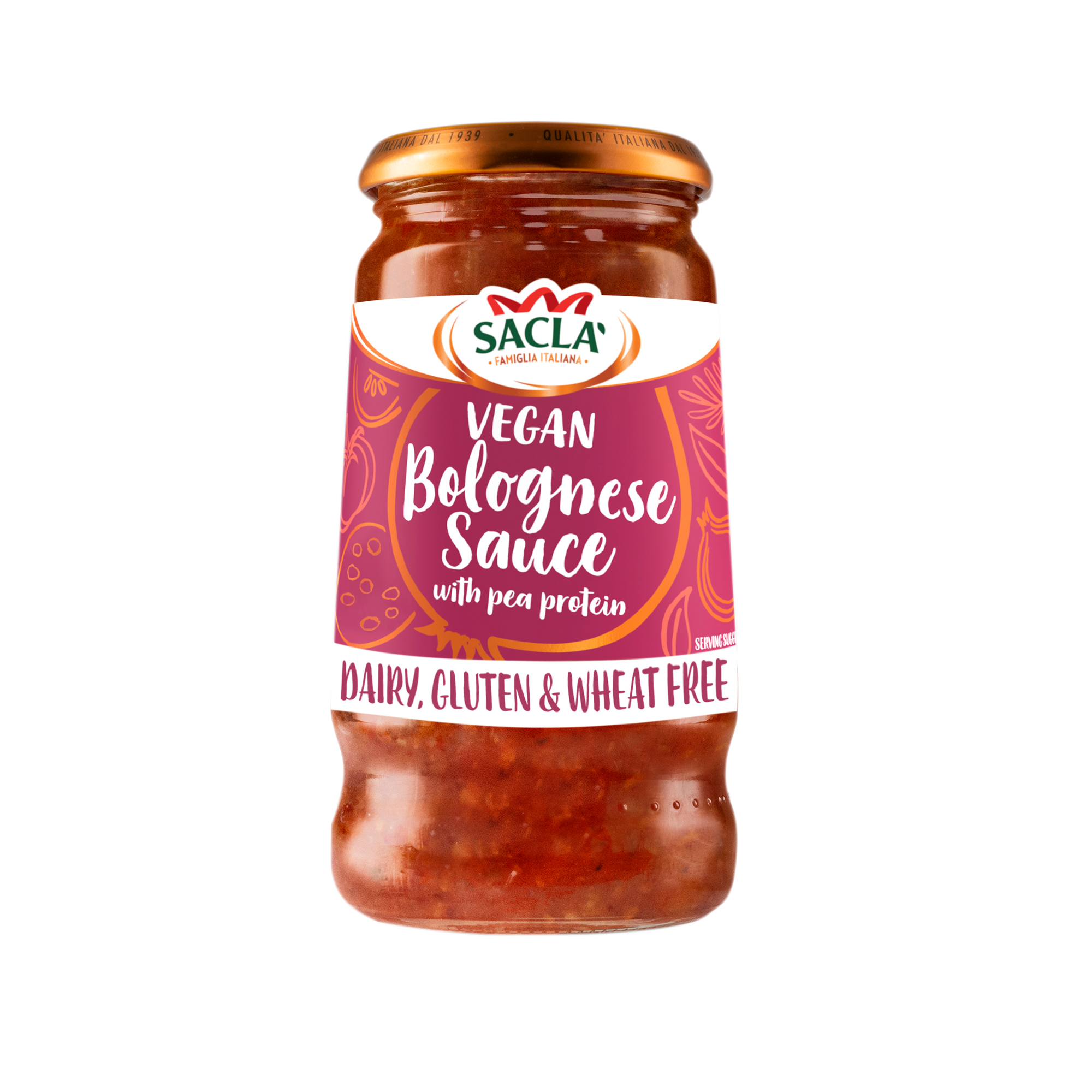 BOLOGNESE SAUCE-VEGAN 6X350G