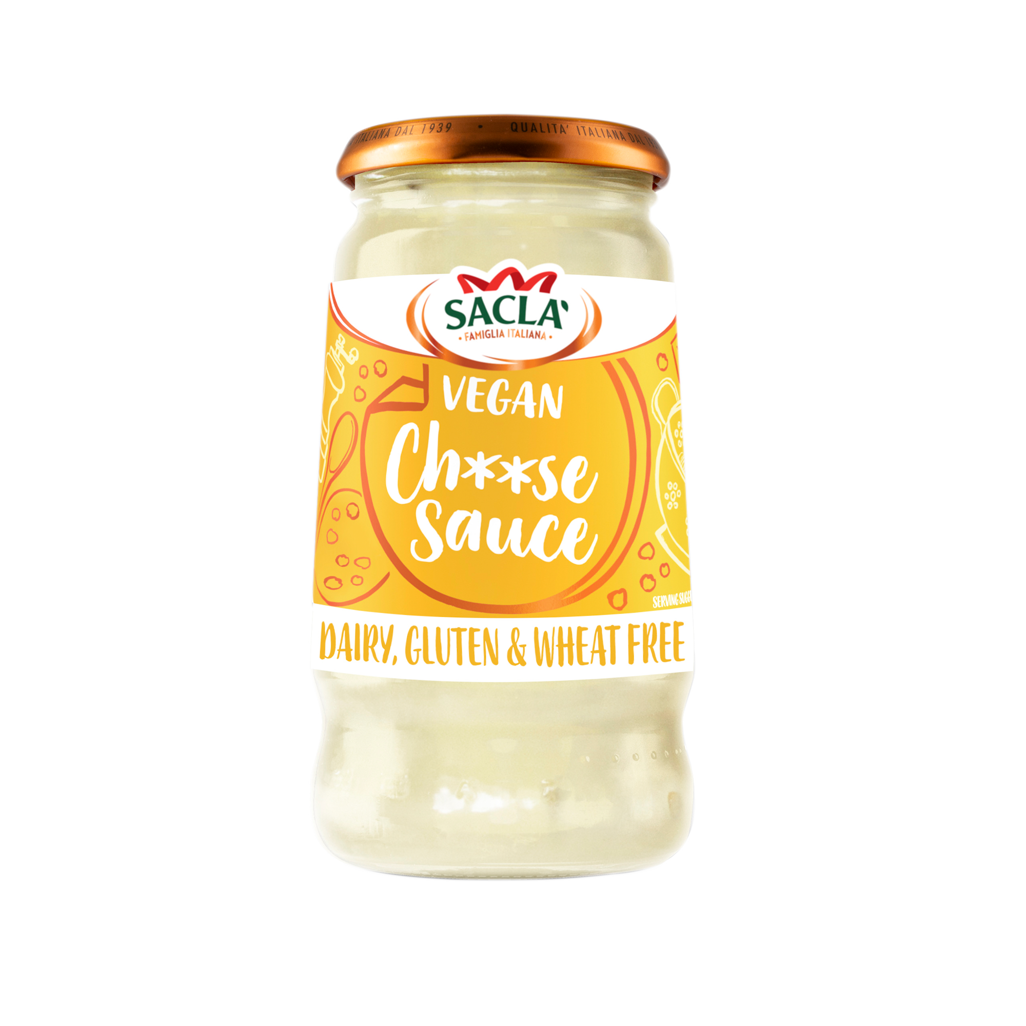 CHEESE SAUCE -VEGAN 6X350G CHEESE SAUCE -VEGAN 6X350G