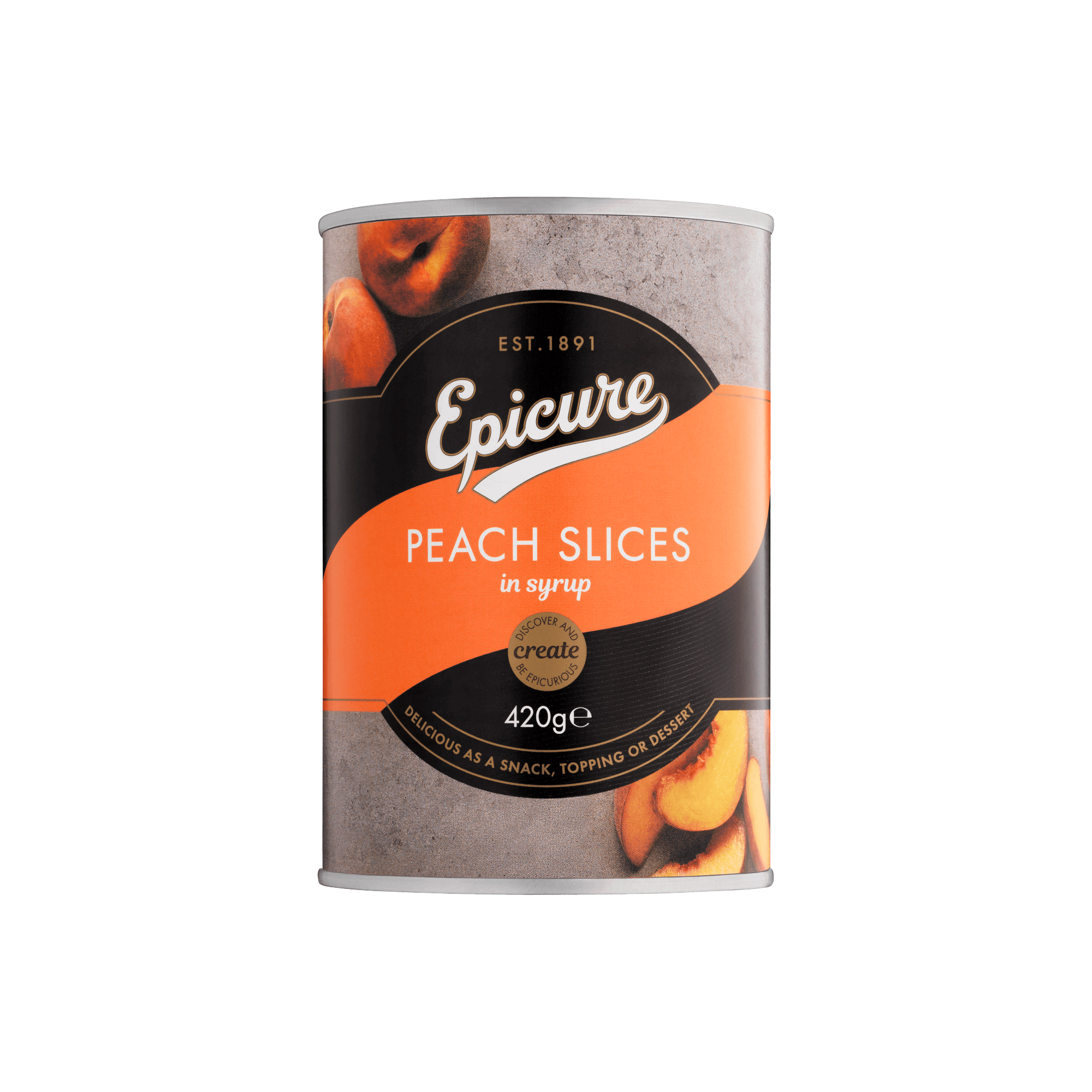 PEACH SLICES IN SYRUP  12X410G