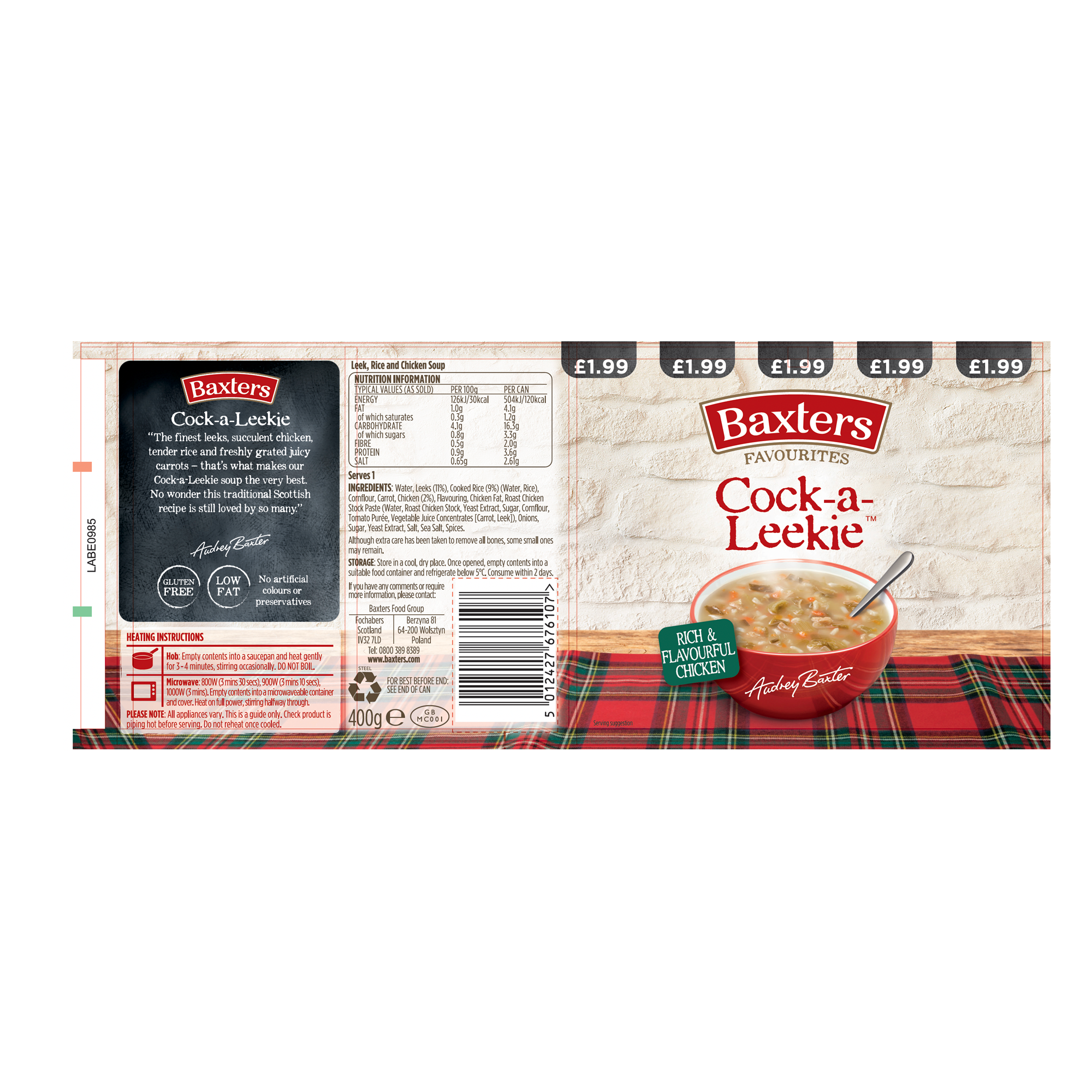 COCK-A-LEEKIE PMP œ1.99