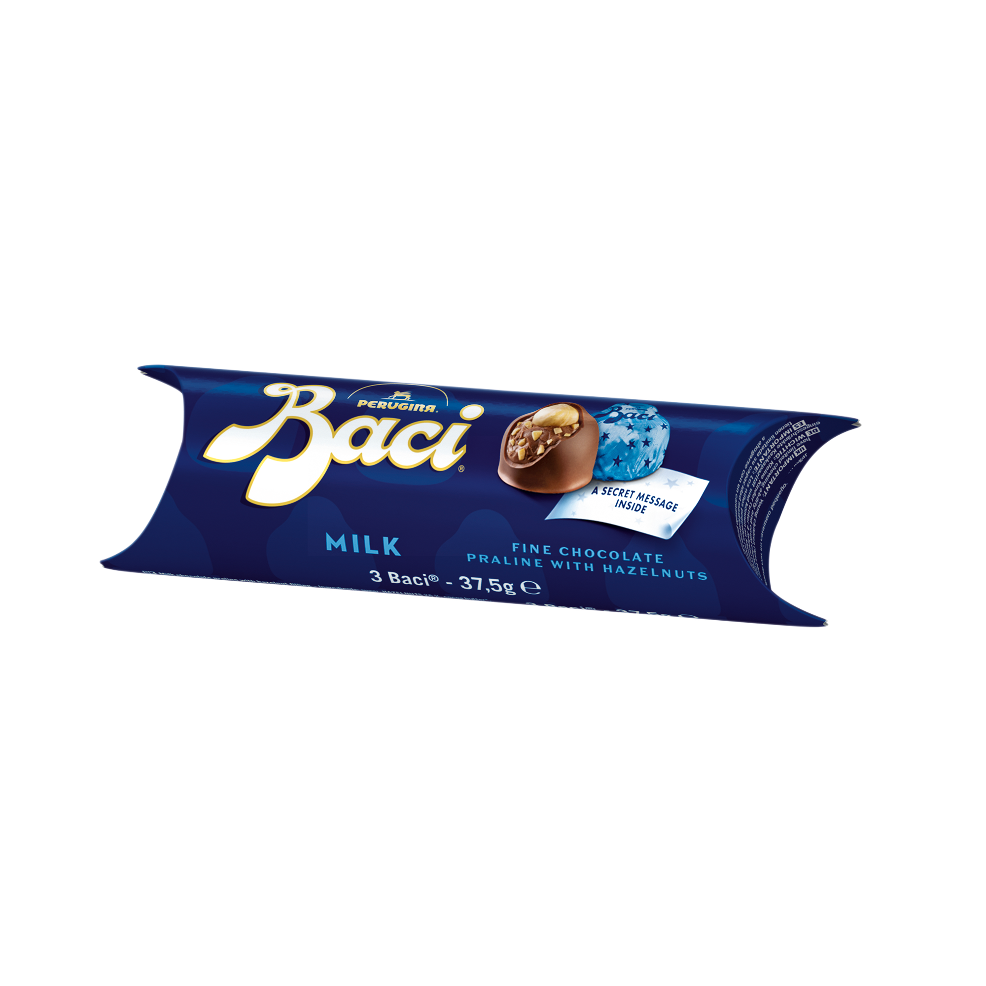 BACI MILK CHOCOLATE TUBE 3PCS