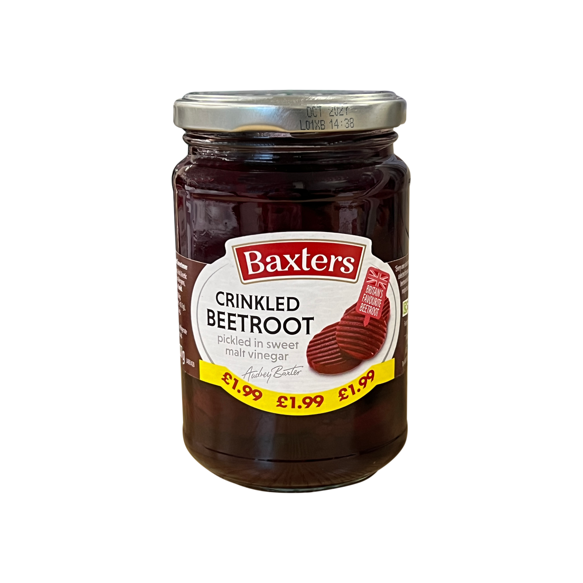 CRINKLED CUT BEETROOT PMP œ1.99