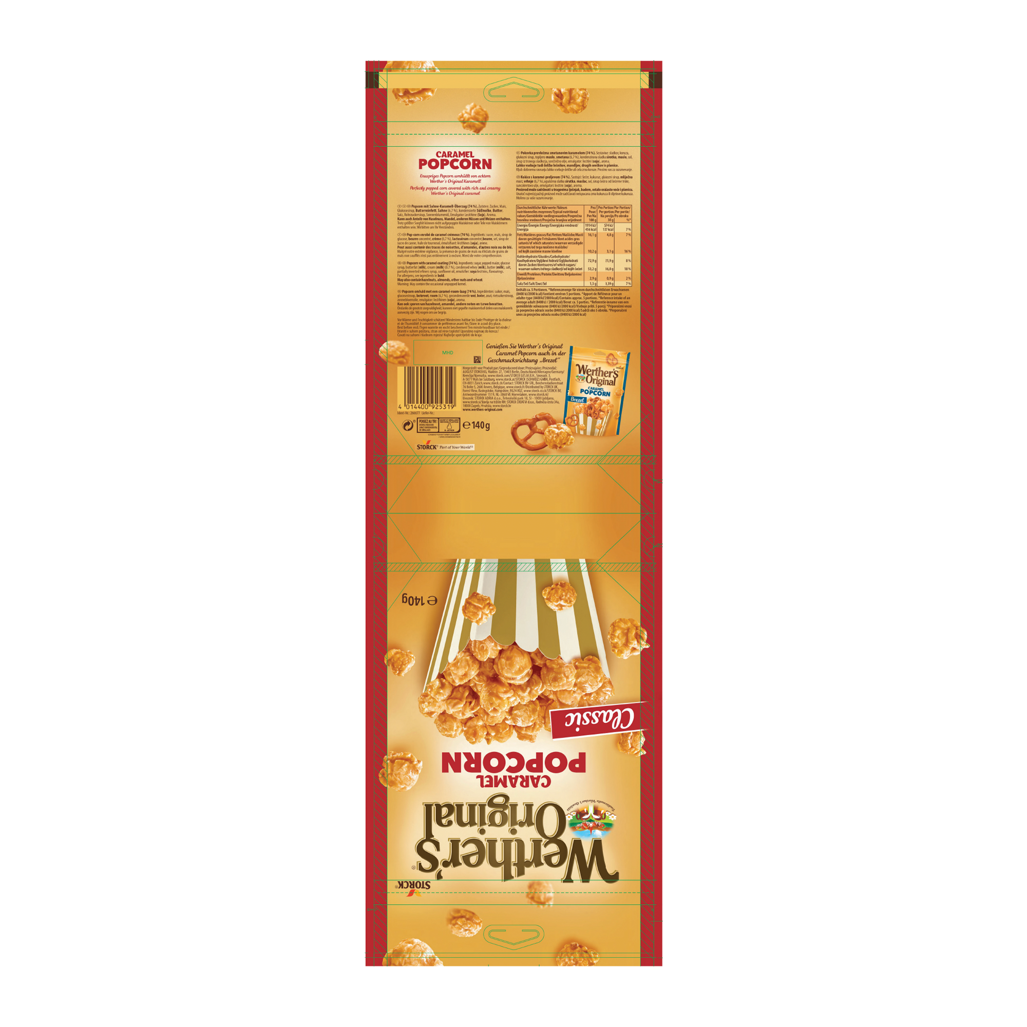 WERTHERS POPCORN CARAMEL