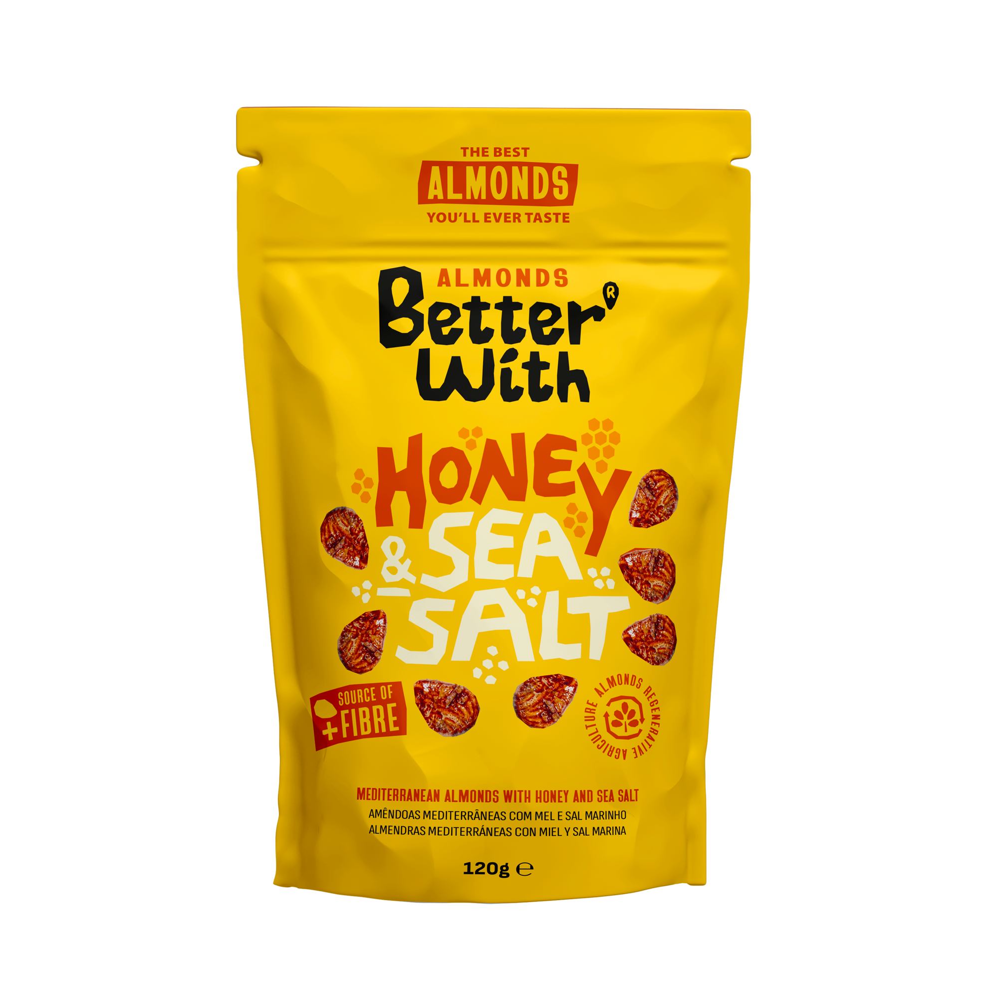HONEY & SEA SALT ALMONDS
