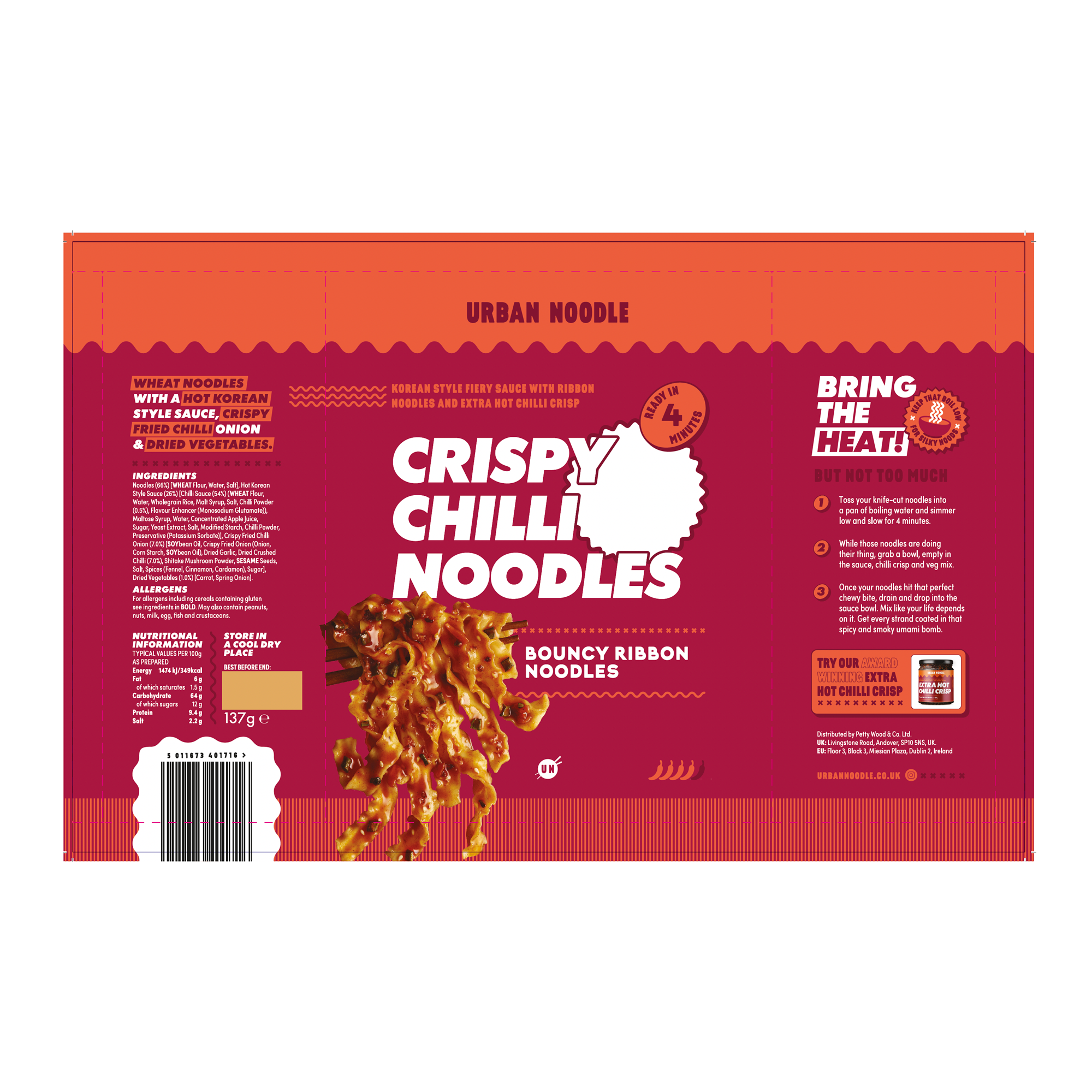 HOT KOREAN DRY RAMEN (SINGLE) HOT KOREAN DRY RAMEN (SINGLE)